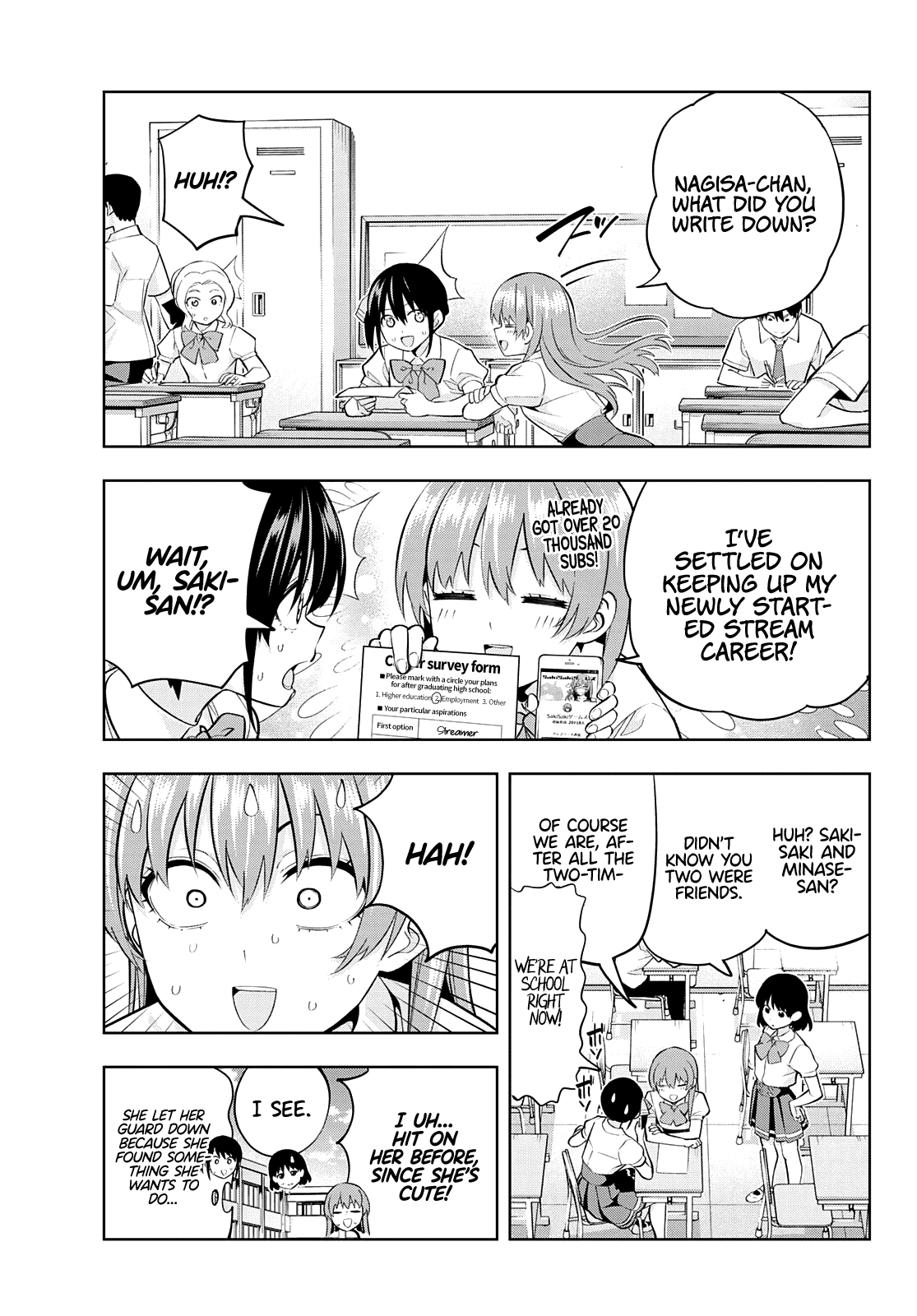Kanojo mo Kanojo Chapter 100 page 4 - Chapter 100: Nagisa’s career