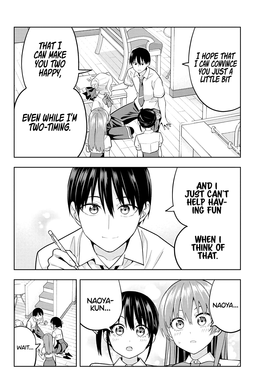 Kanojo mo Kanojo Chapter 104 page 5 - Chapter 104: Naoya broke