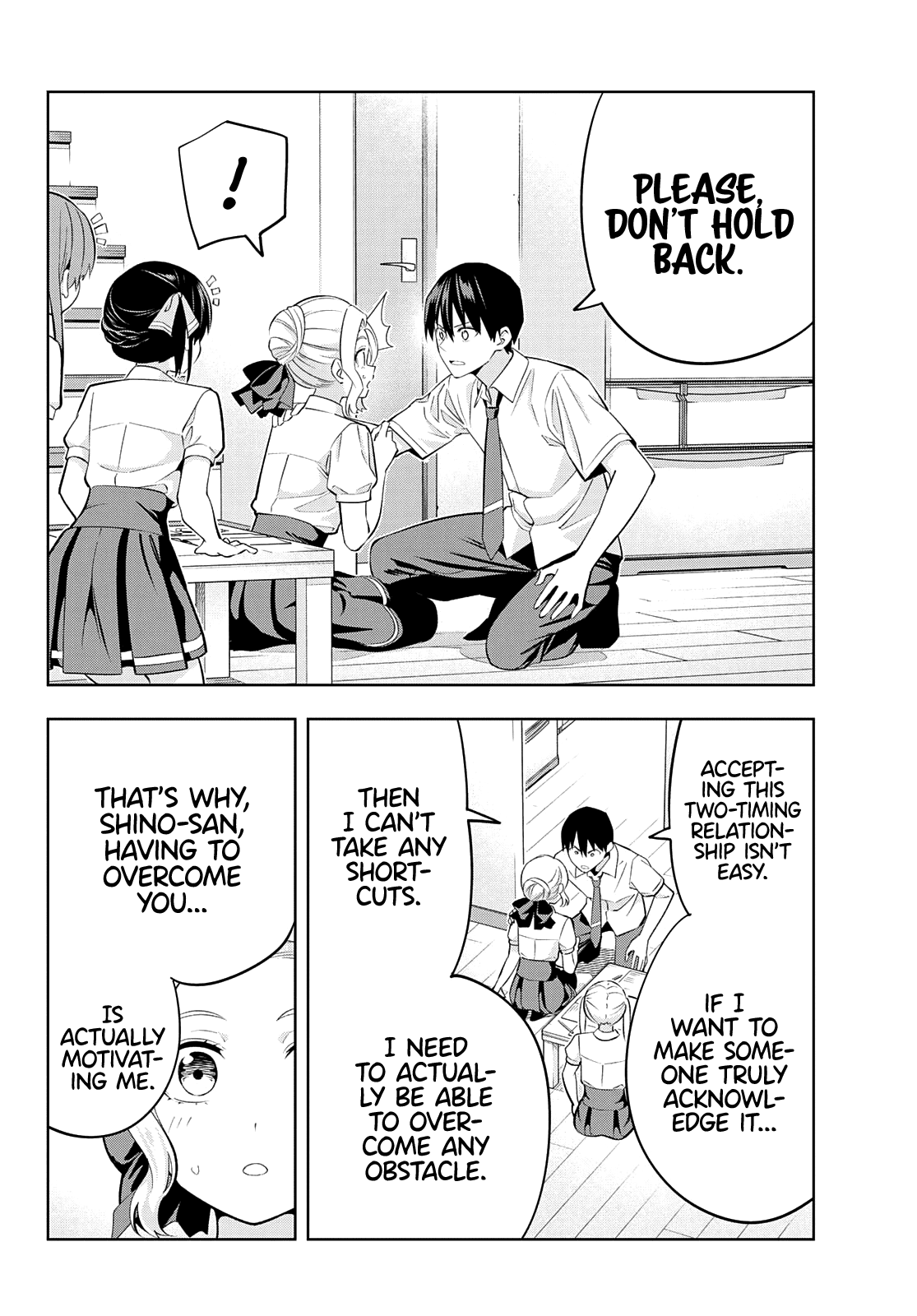 Kanojo mo Kanojo Chapter 104 page 9 - Chapter 104: Naoya broke