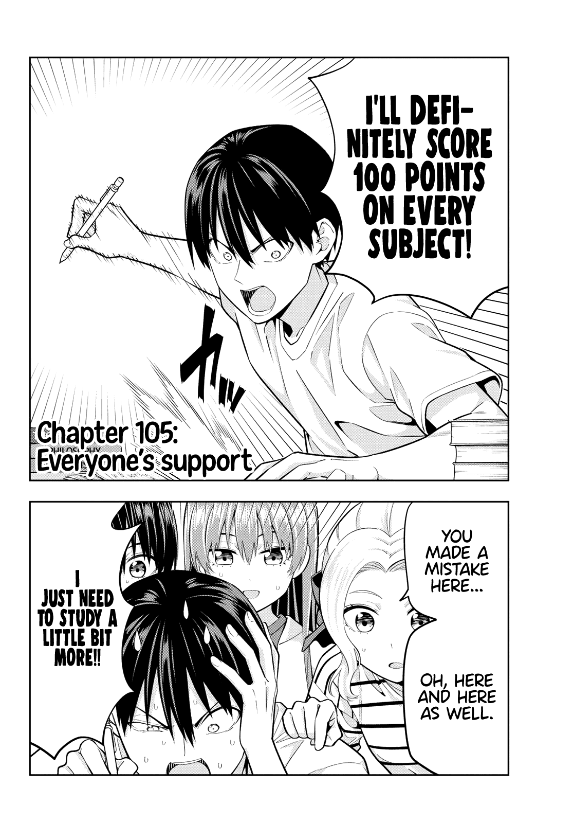 Kanojo mo Kanojo Chapter 105 page 3 - Chapter 105: Everyone’s support