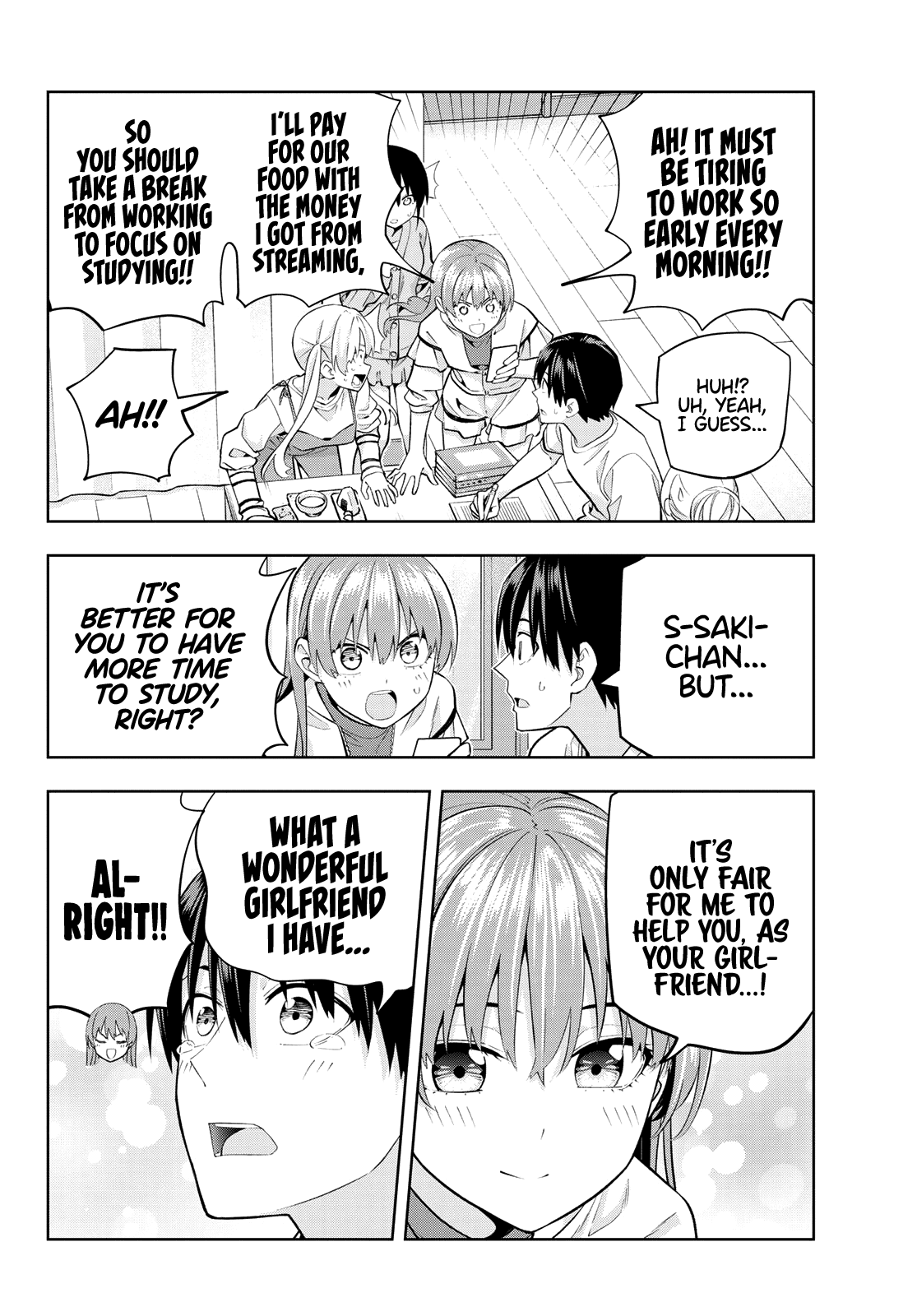 Kanojo mo Kanojo Chapter 105 page 7 - Chapter 105: Everyone’s support