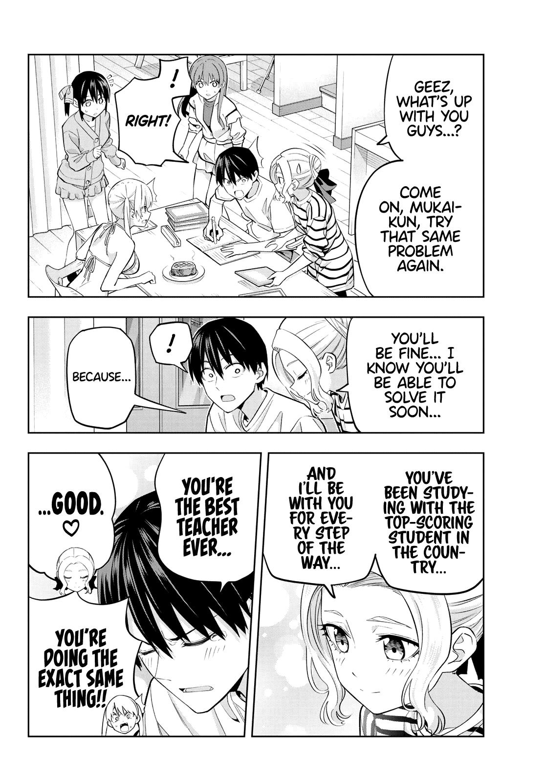 Kanojo mo Kanojo Chapter 105 page 9 - Chapter 105: Everyone’s support