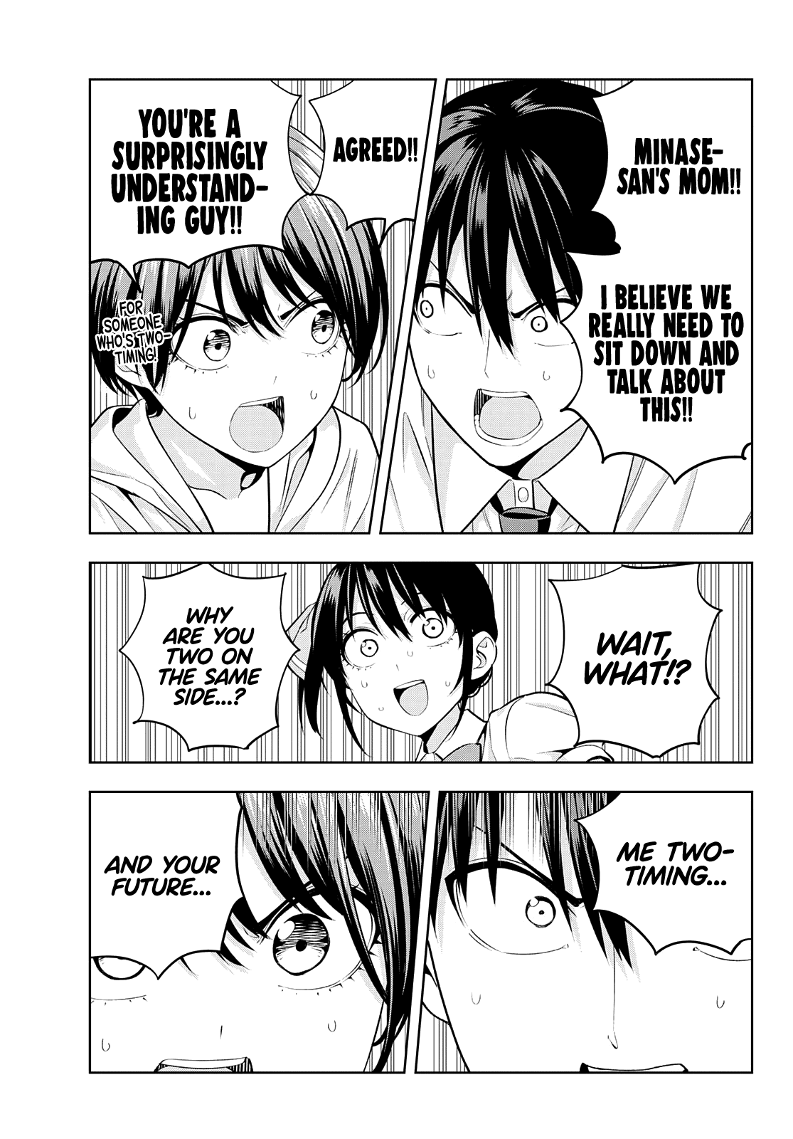 Kanojo mo Kanojo Chapter 106 page 14 - Chapter 106: Nagisa and mother