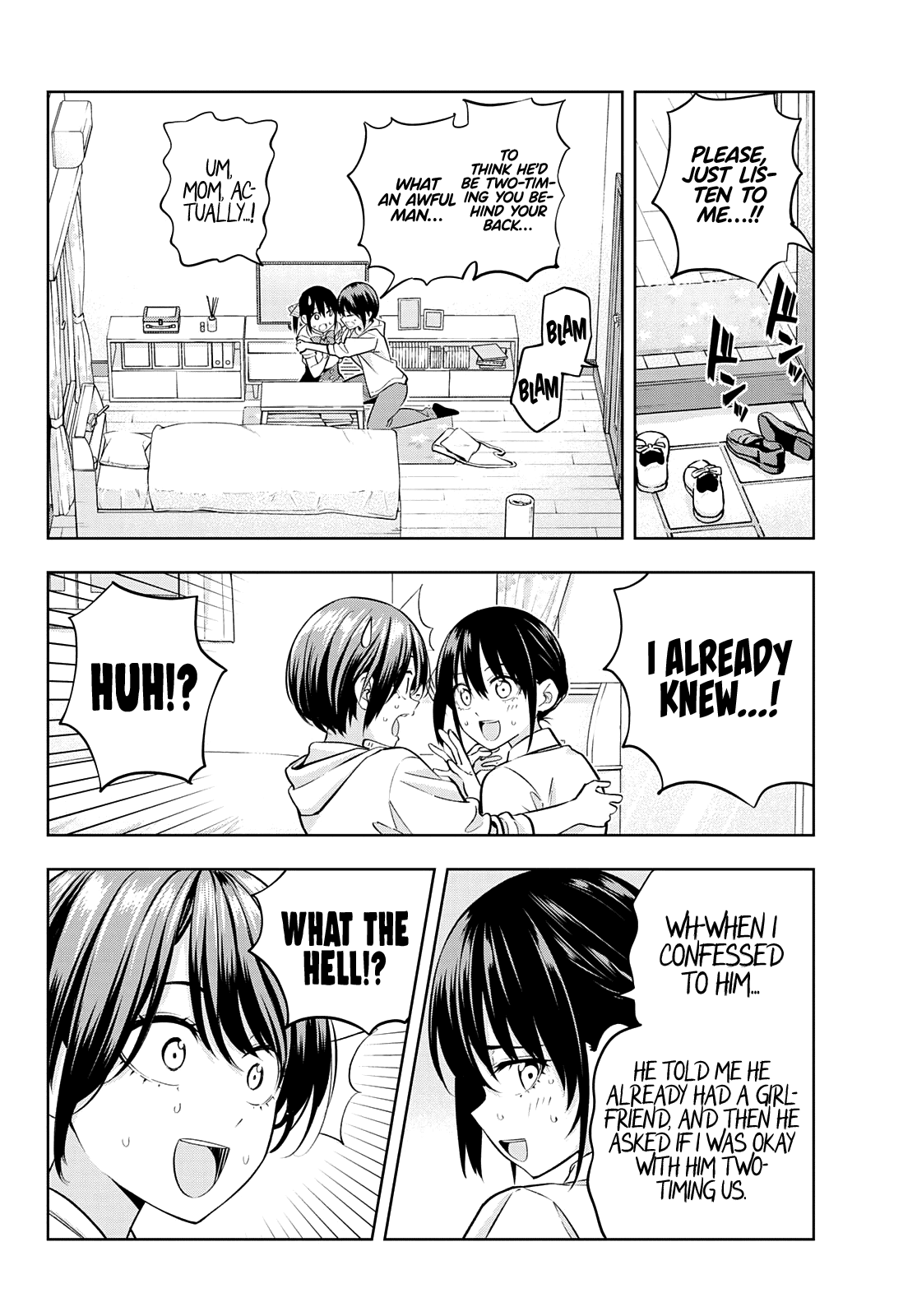 Kanojo mo Kanojo Chapter 106 page 7 - Chapter 106: Nagisa and mother