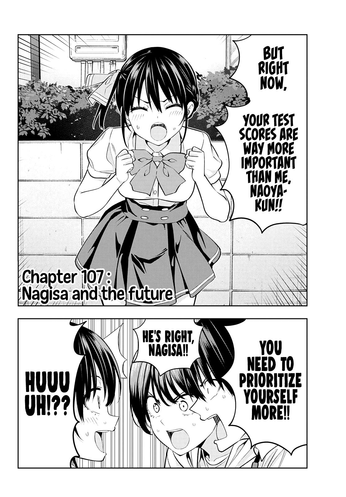 Kanojo mo Kanojo Chapter 107 page 3 - Chapter 107: Nagisa and the future