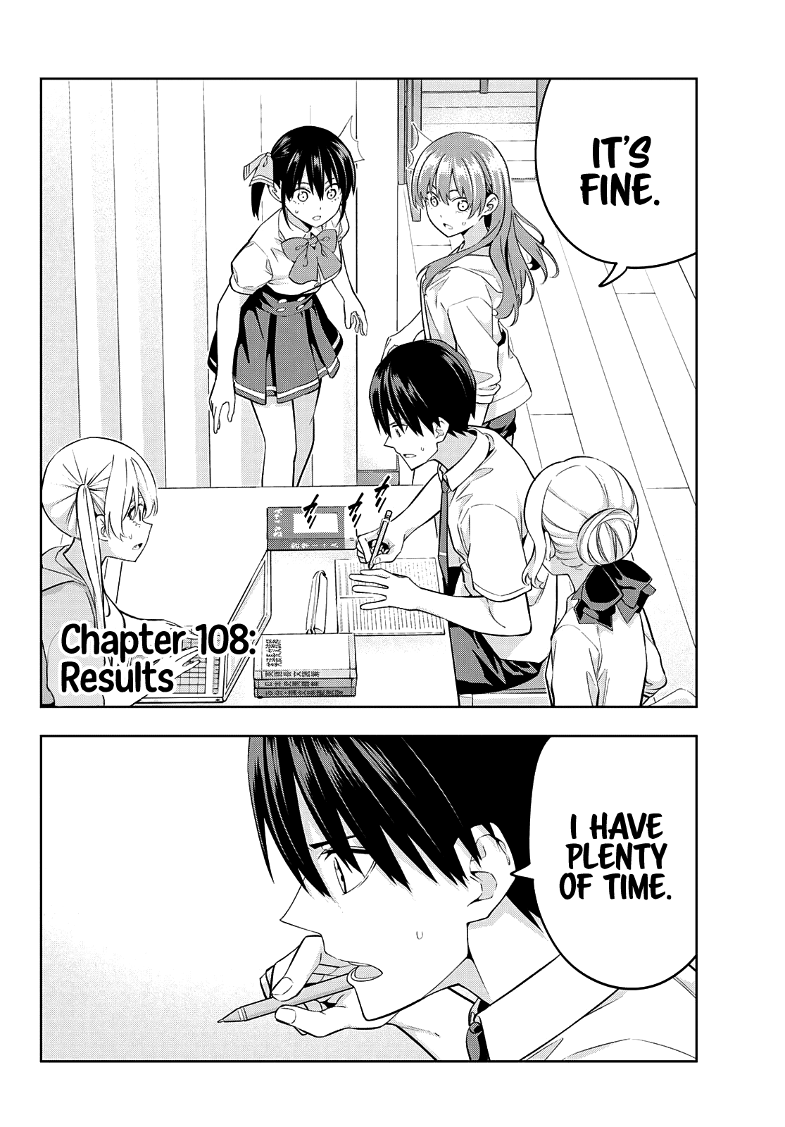 Kanojo mo Kanojo Chapter 108 page 3 - Chapter 108: Results
