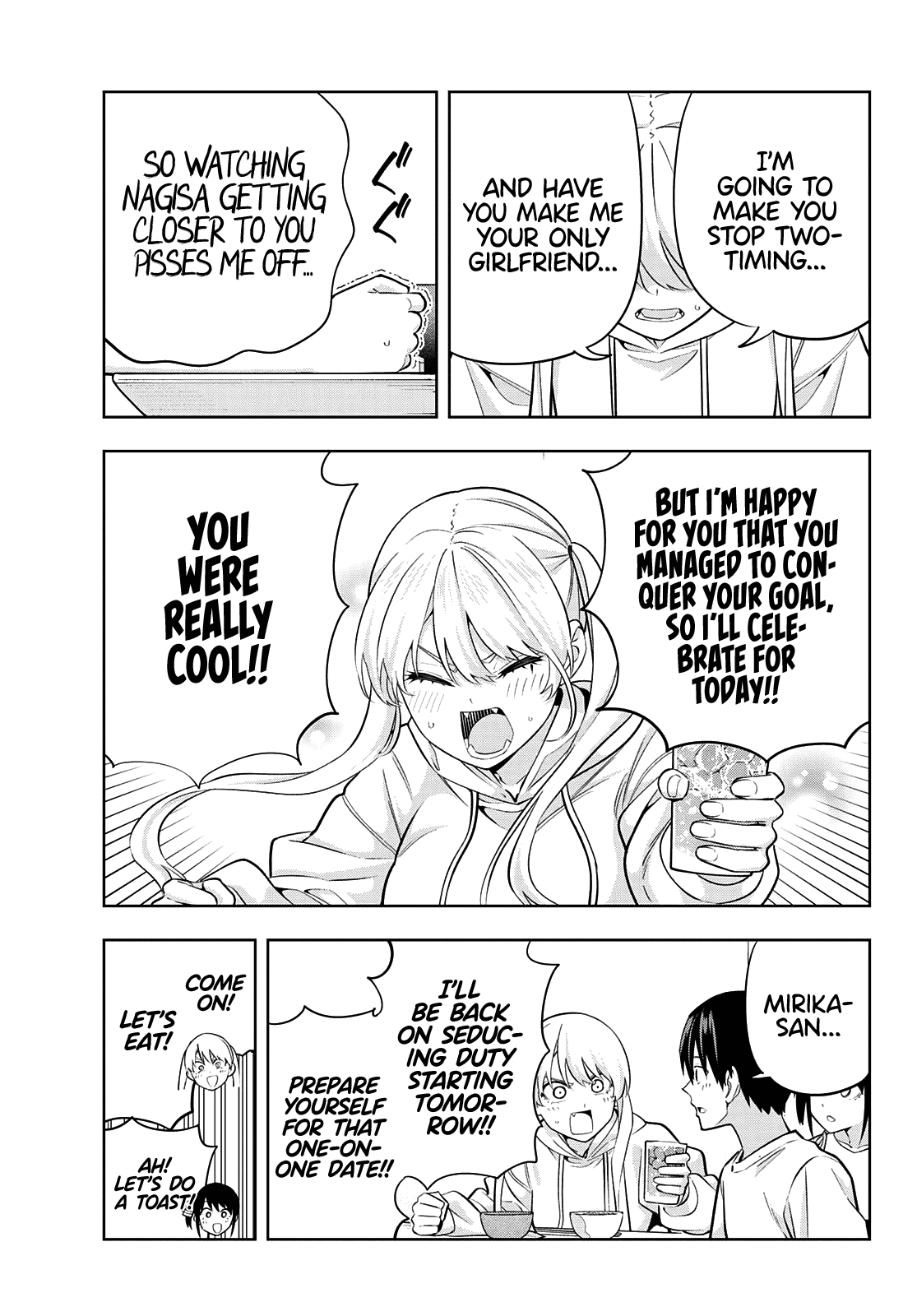 Kanojo mo Kanojo Chapter 109 page 10 - Chapter 109: Celebration
