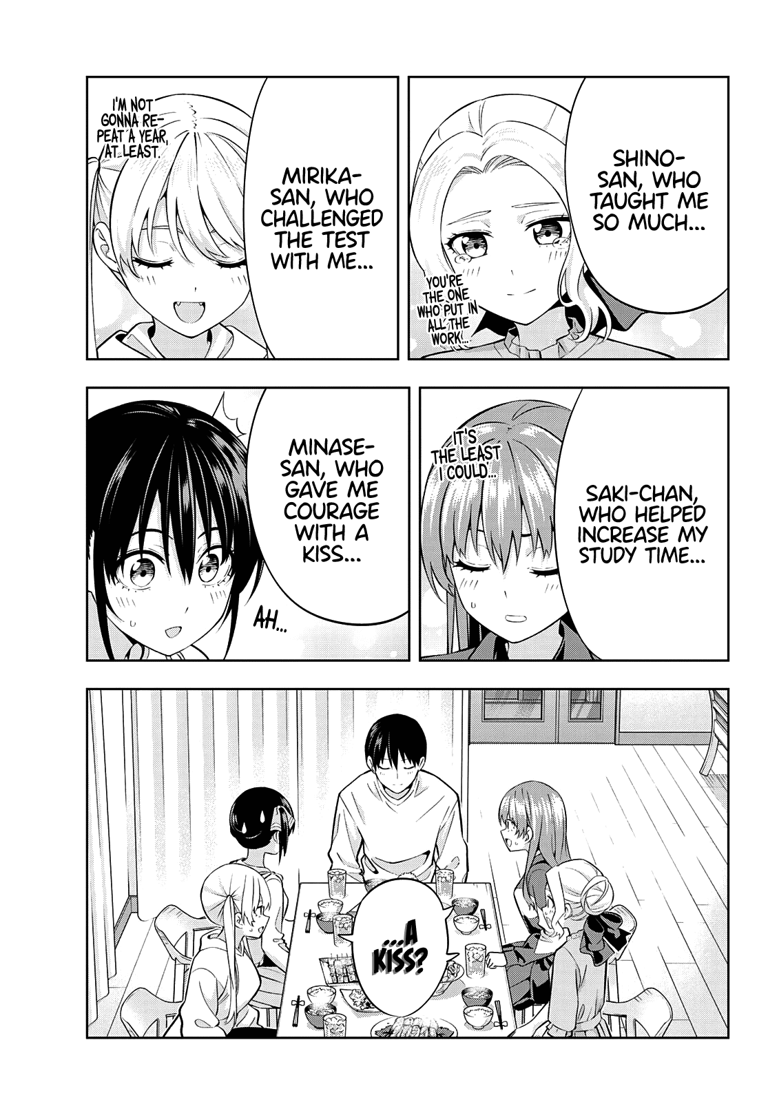 Kanojo mo Kanojo Chapter 109 page 4 - Chapter 109: Celebration