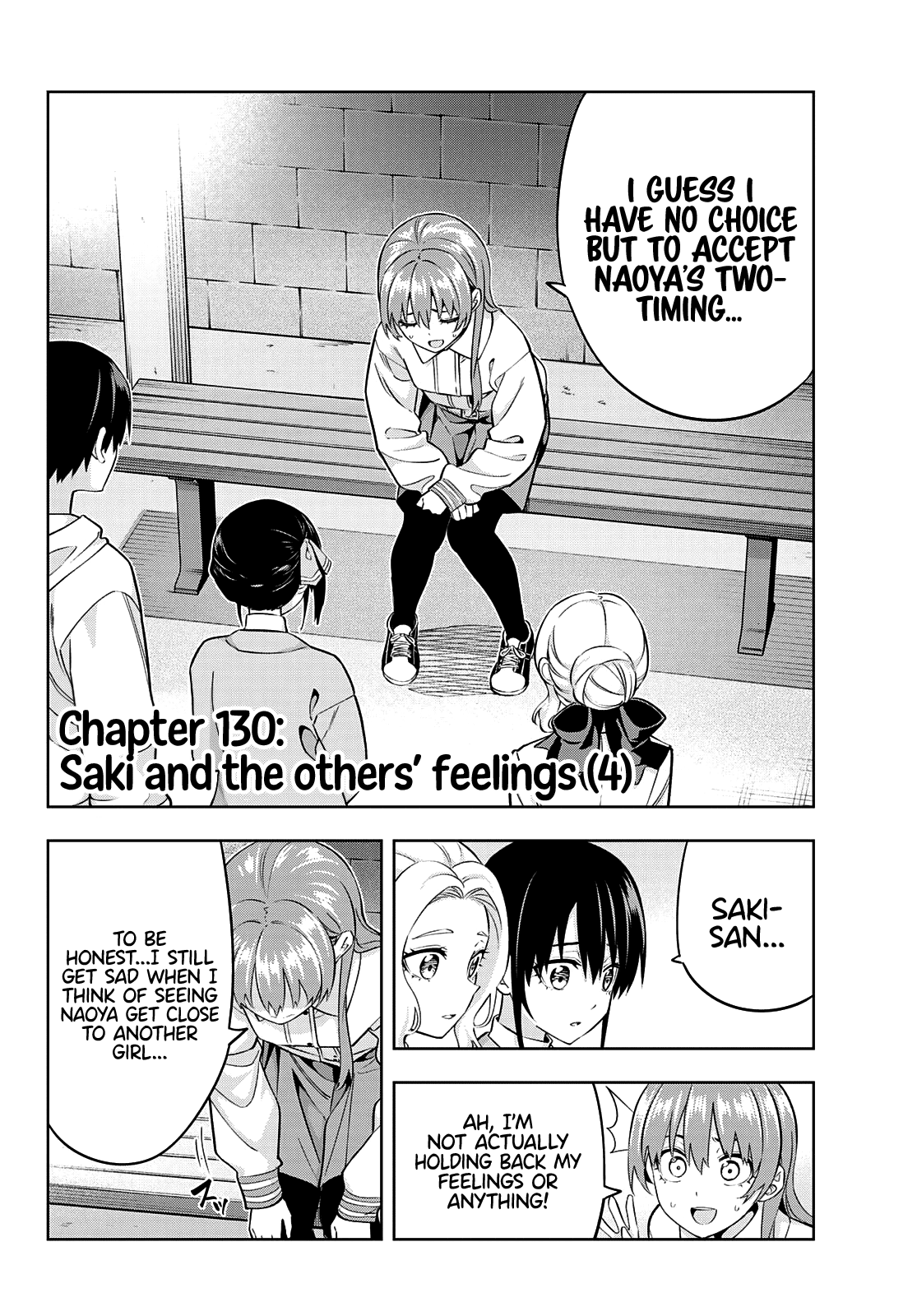 Kanojo mo Kanojo Chapter 130 page 3 - Chapter 130: Saki and the others’ feelings (4)