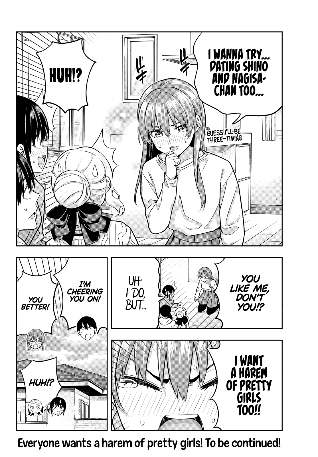 Kanojo mo Kanojo Chapter 132 page 15 - Chapter 132: Girlfriend and kiss