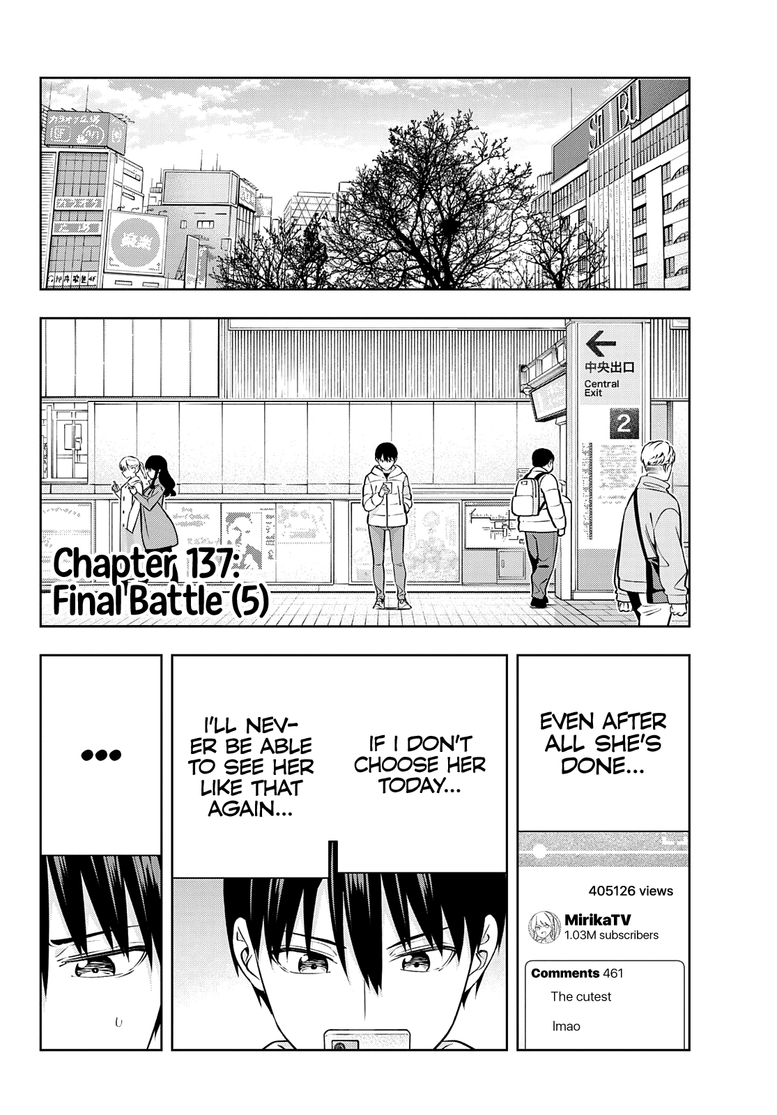 Kanojo mo Kanojo Chapter 137 page 3 - Chapter 137: Final Battle (5)
