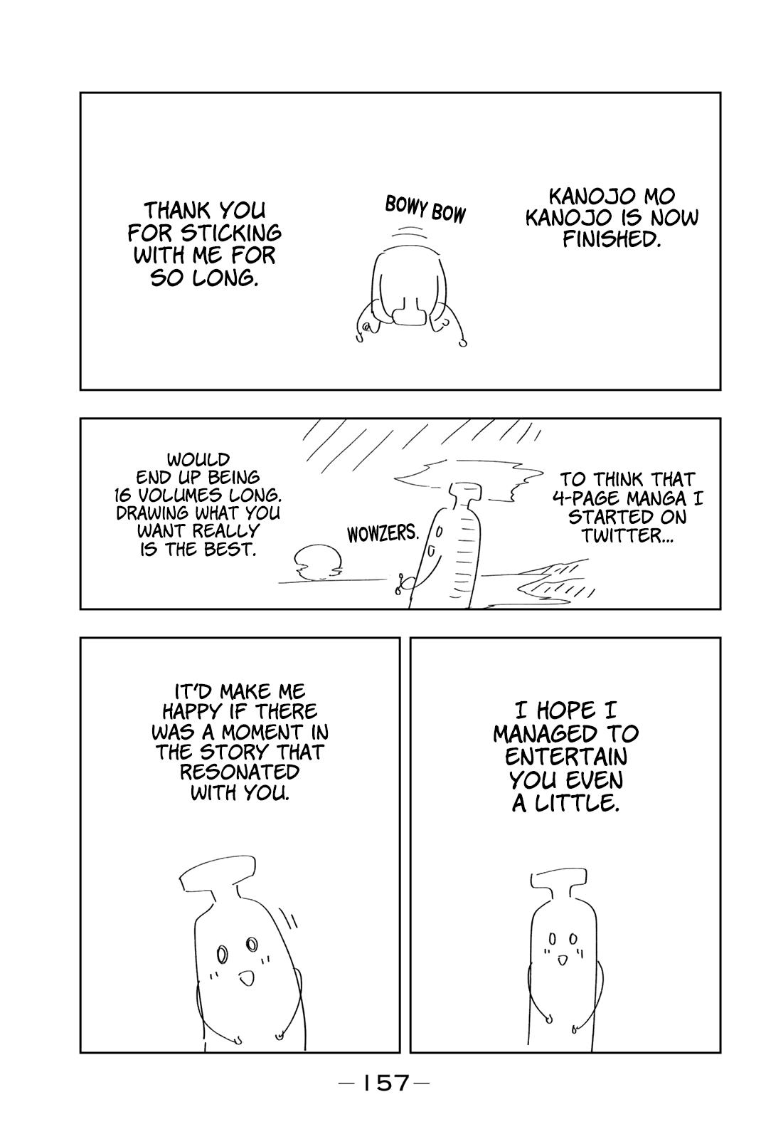 Kanojo mo Kanojo Chapter 144.5 page 10 - Chapter 144.5: Omake + Mini Illustration Book