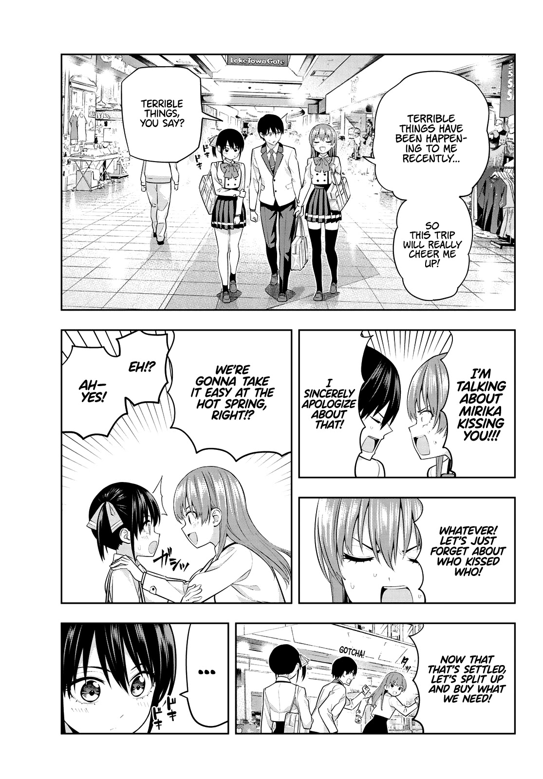 Kanojo mo Kanojo Chapter 27 page 4 - Chapter 27: Looking Forward to the Hot Spring Trip