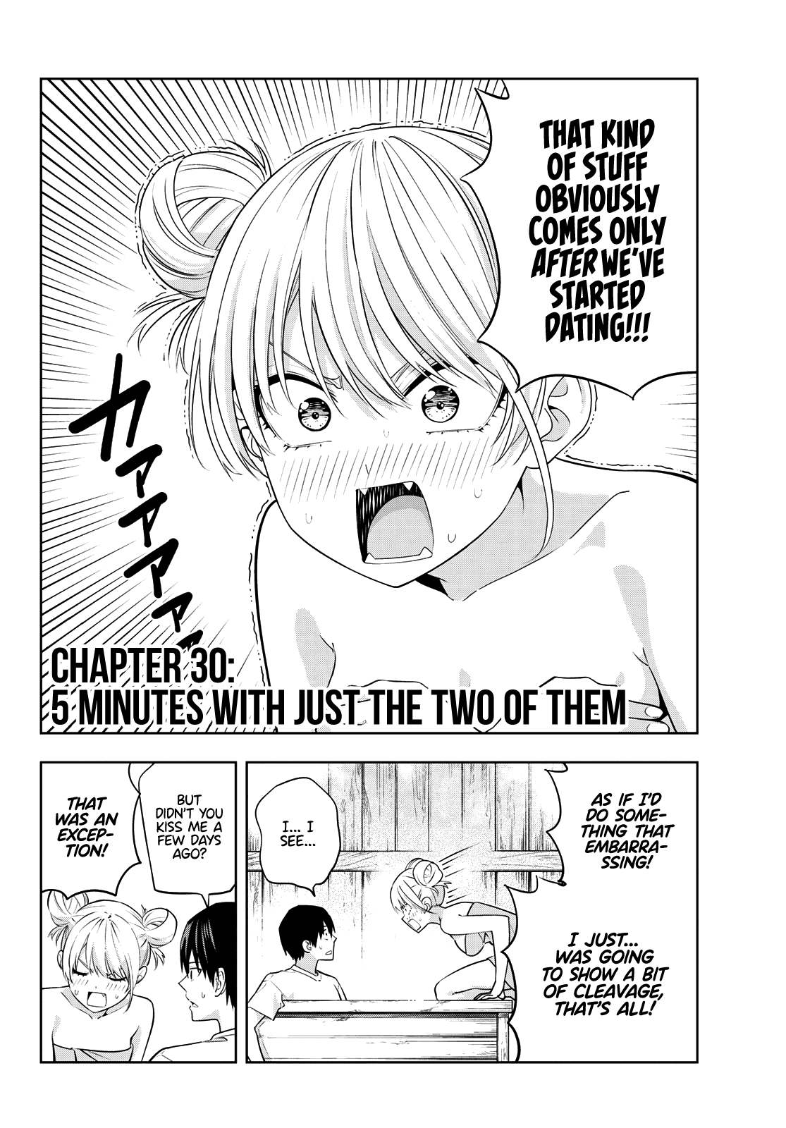 Kanojo mo Kanojo Chapter 30 page 3 - Chapter 30: 5 Minutes With Just the Two of Them