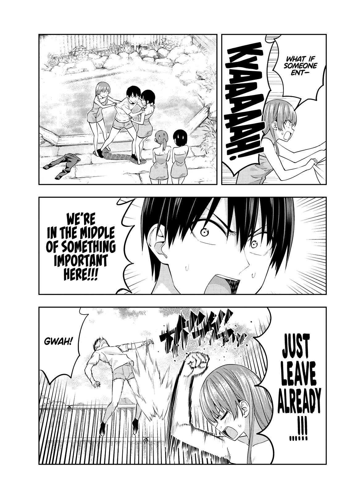 Kanojo mo Kanojo Chapter 32 page 14 - Chapter 32: The Sort of Stuff You’d Expect in a Hot Spring