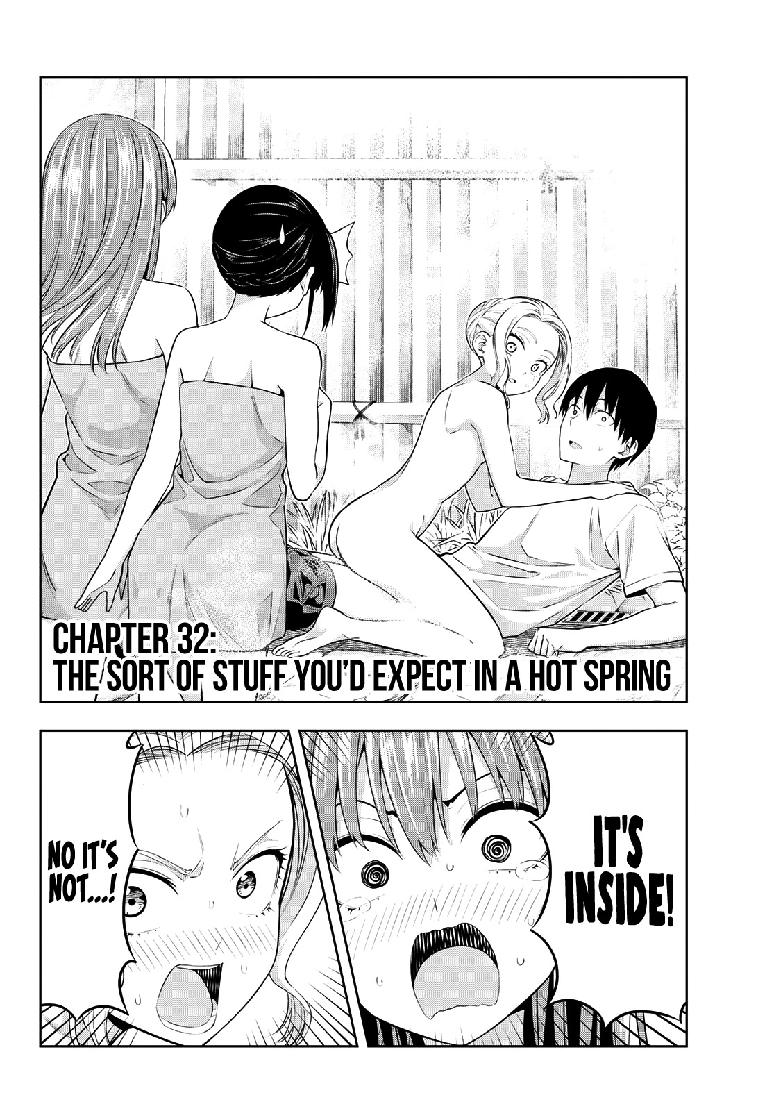 Kanojo mo Kanojo Chapter 32 page 3 - Chapter 32: The Sort of Stuff You’d Expect in a Hot Spring