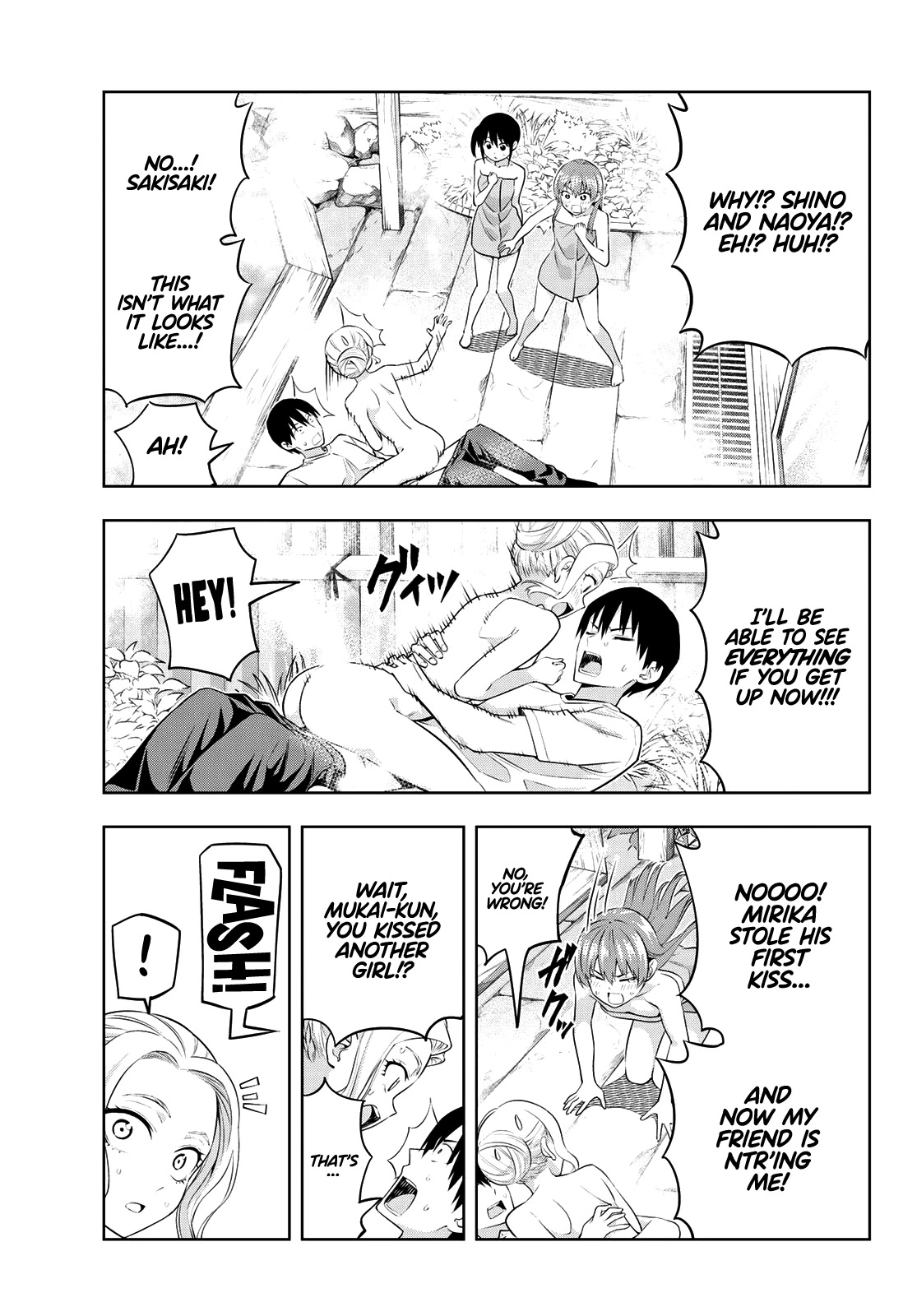 Kanojo mo Kanojo Chapter 32 page 4 - Chapter 32: The Sort of Stuff You’d Expect in a Hot Spring