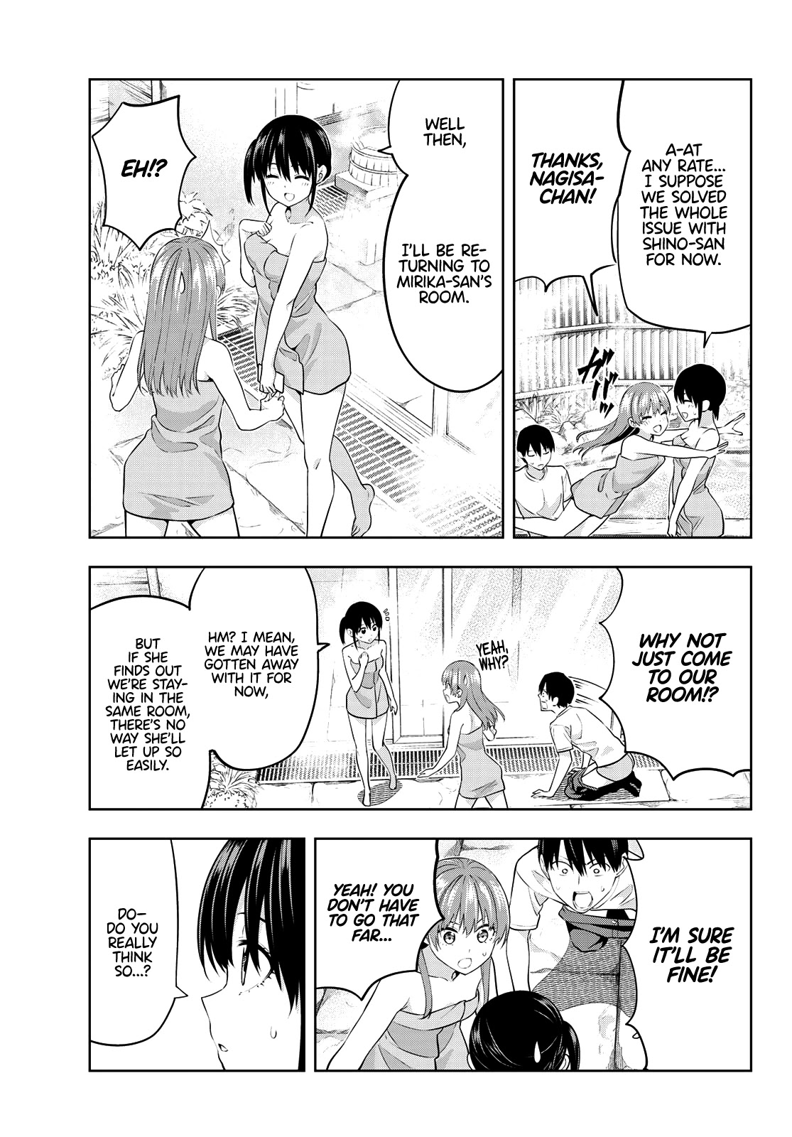 Kanojo mo Kanojo Chapter 32 page 8 - Chapter 32: The Sort of Stuff You’d Expect in a Hot Spring