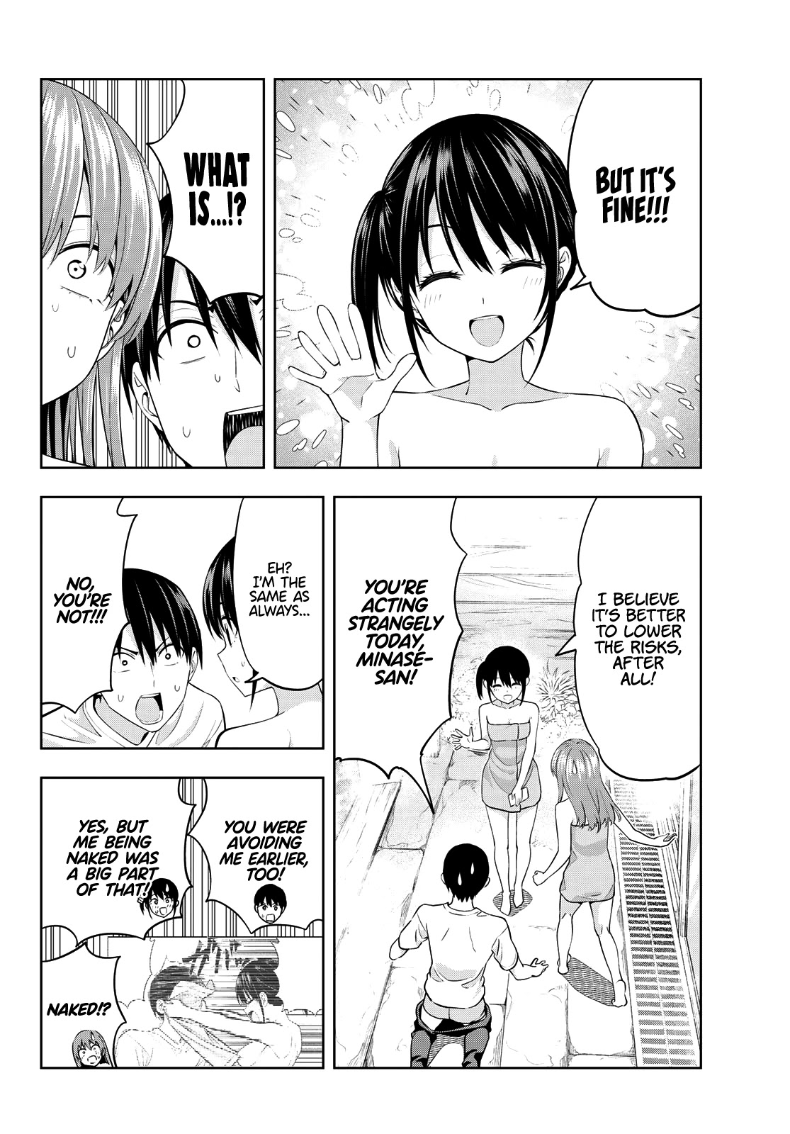 Kanojo mo Kanojo Chapter 32 page 9 - Chapter 32: The Sort of Stuff You’d Expect in a Hot Spring