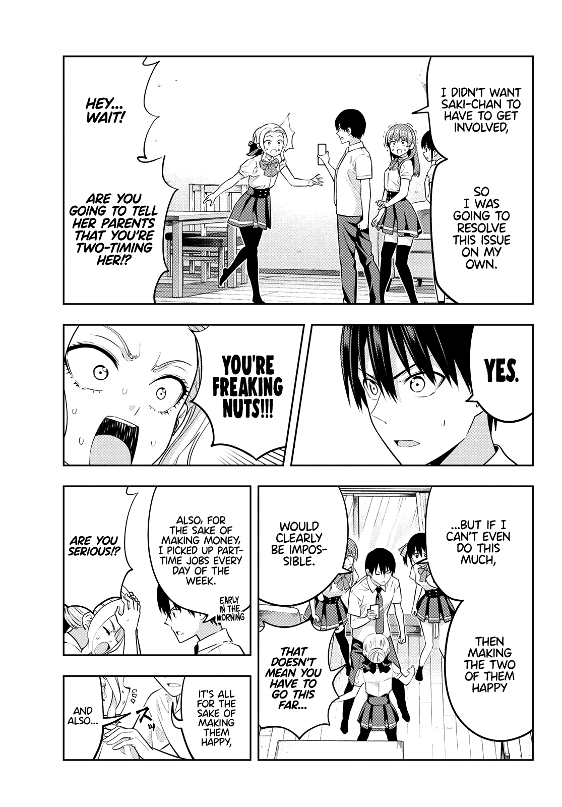Kanojo mo Kanojo Chapter 36 page 16 - Chapter 36: Two-Timing Is Definitely Not Good