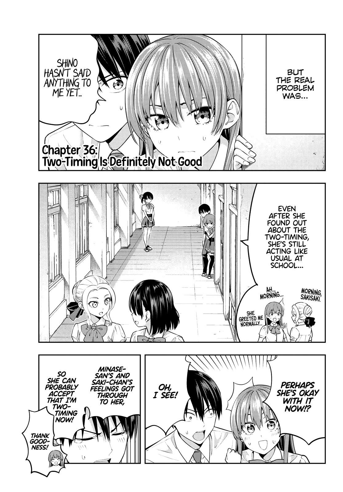 Kanojo mo Kanojo Chapter 36 page 6 - Chapter 36: Two-Timing Is Definitely Not Good