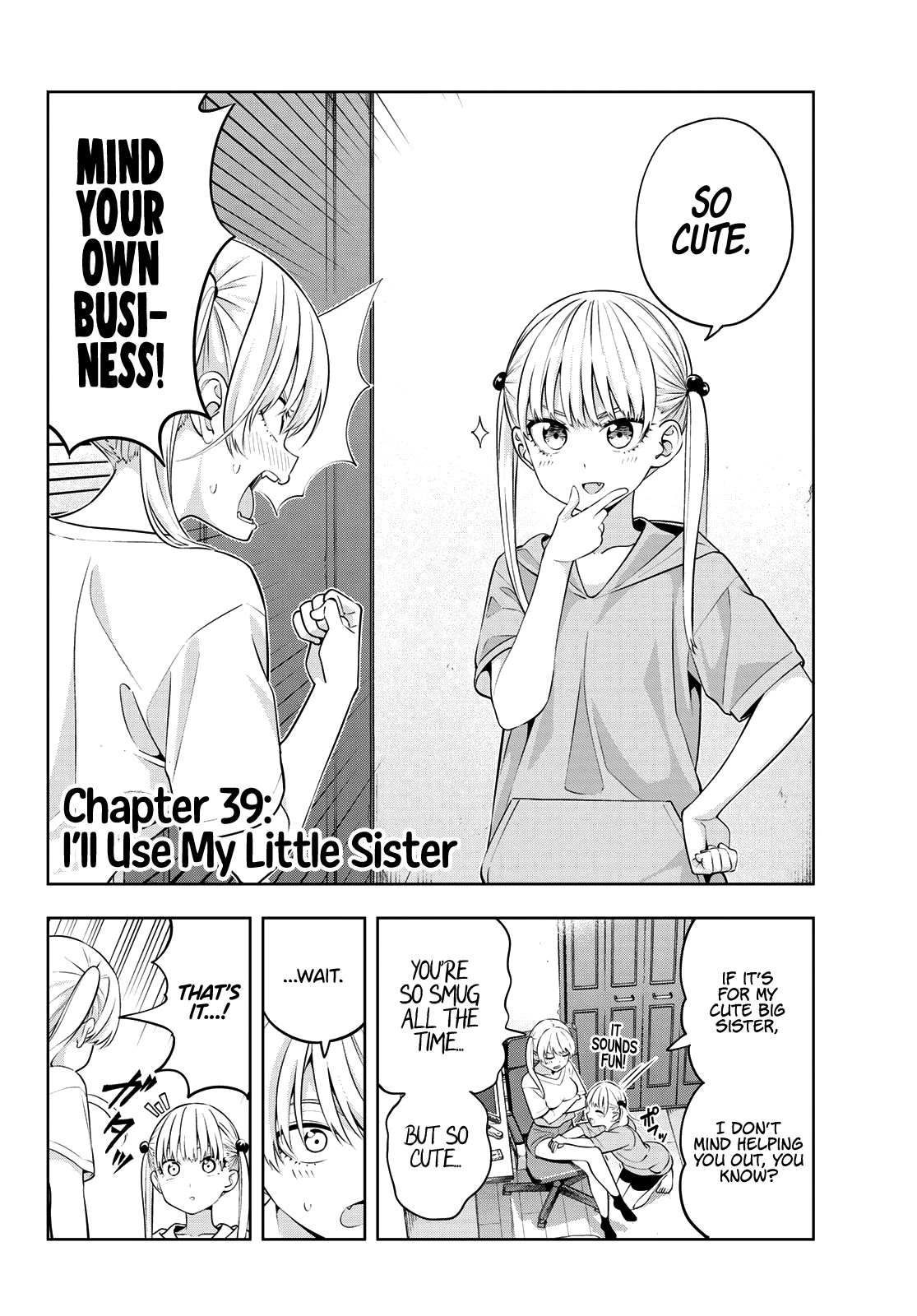 Kanojo mo Kanojo Chapter 39 page 3 - Chapter 39: I’ll Use My Little Sister