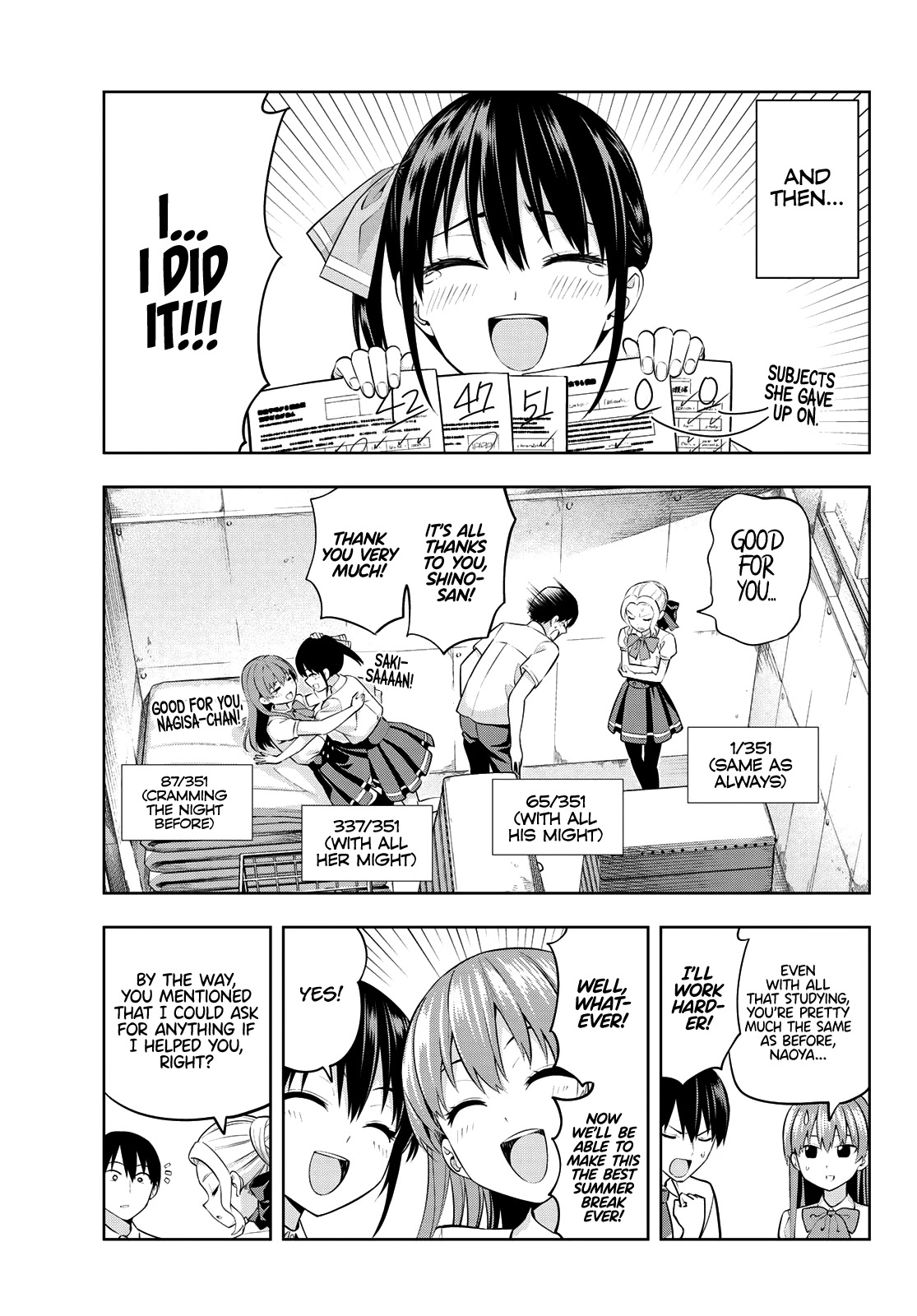Kanojo mo Kanojo Chapter 42 page 14 - Chapter 42: Please, Shino-san!