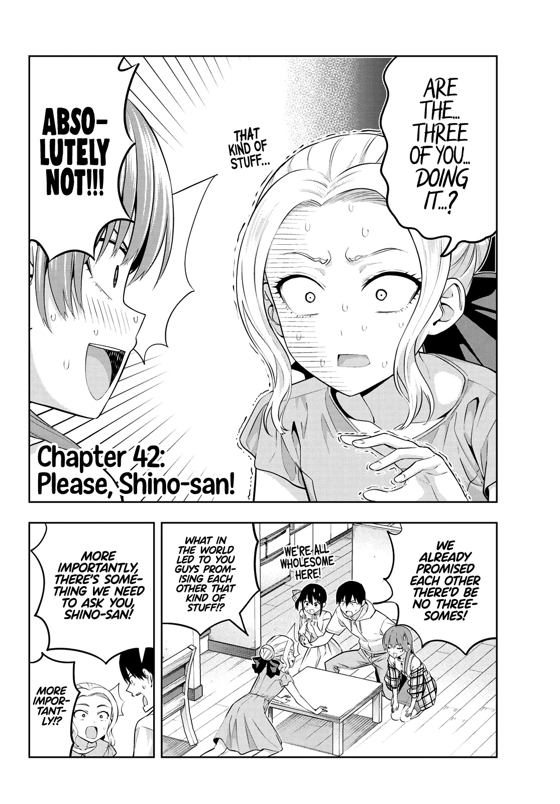 Kanojo mo Kanojo Chapter 42 page 3 - Chapter 42: Please, Shino-san!