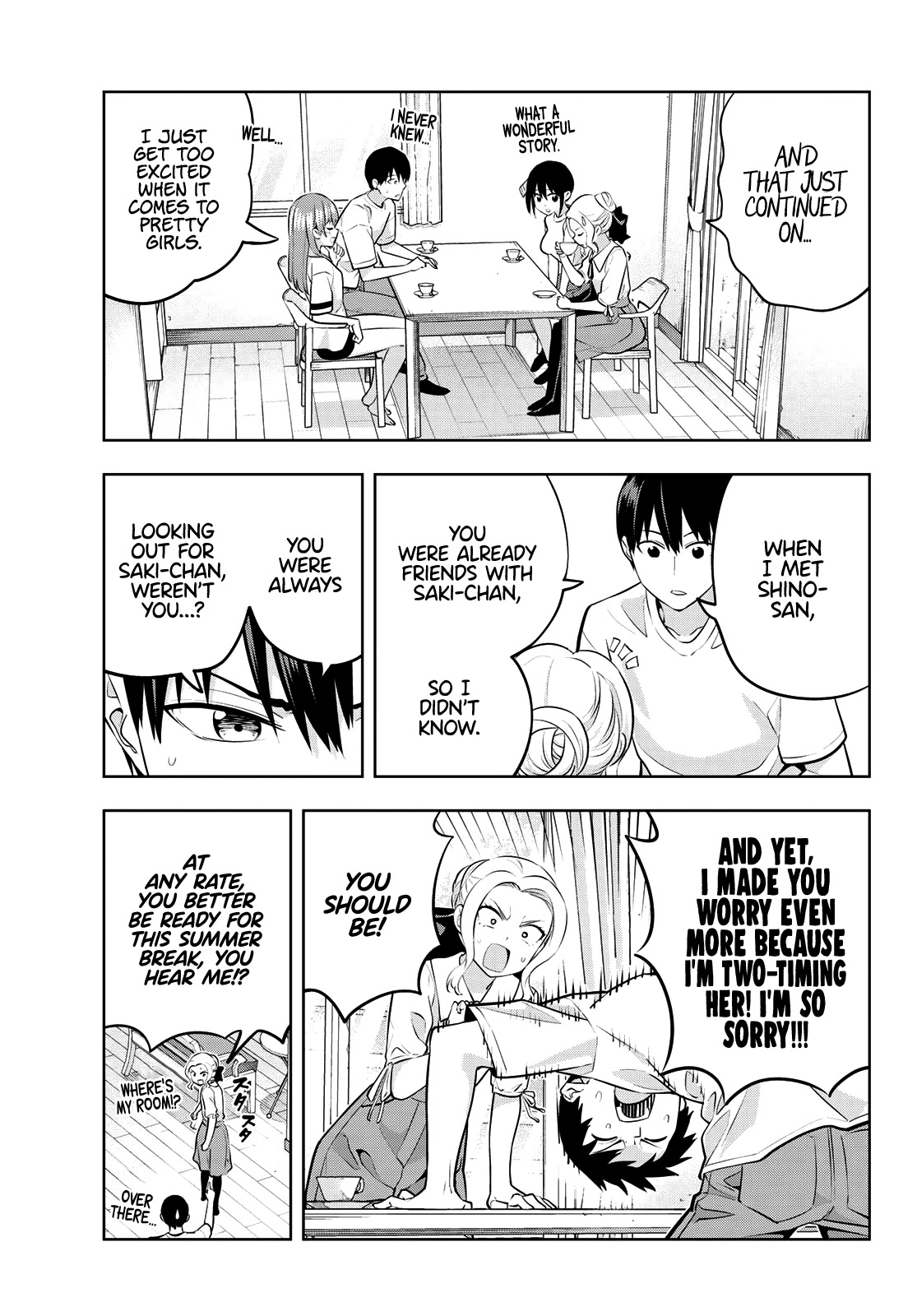 Kanojo mo Kanojo Chapter 44 page 12 - Chapter 44: Shino and Saki