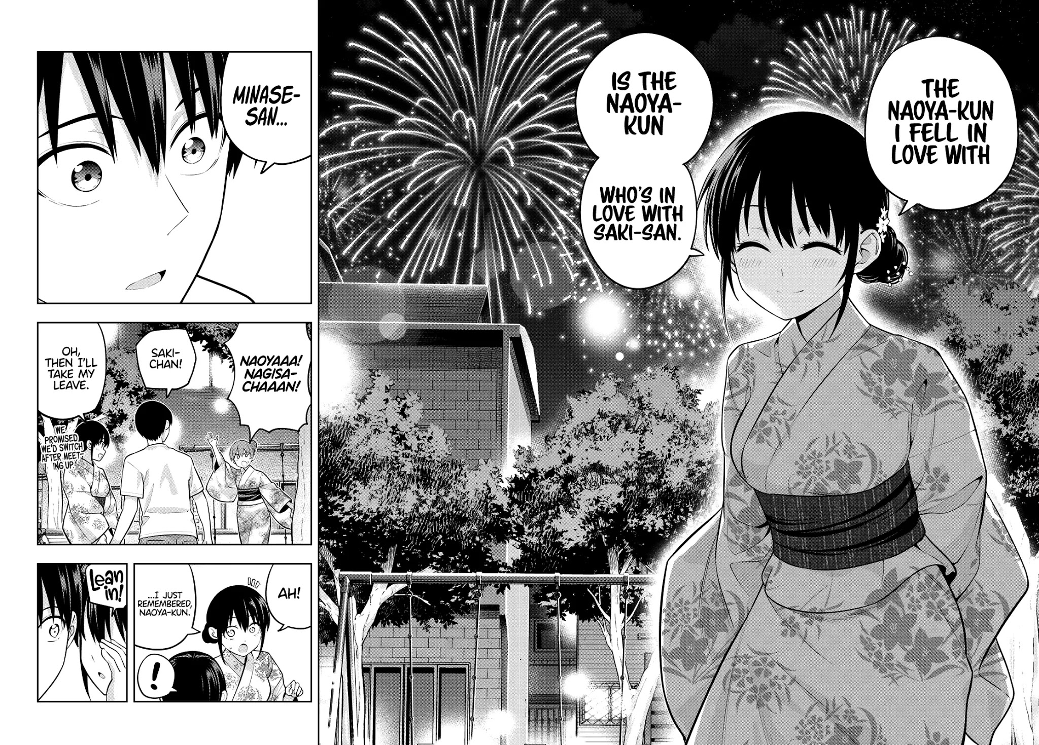 Kanojo mo Kanojo Chapter 52 page 13 - Chapter 52: Fireworks and Girlfriend (4)