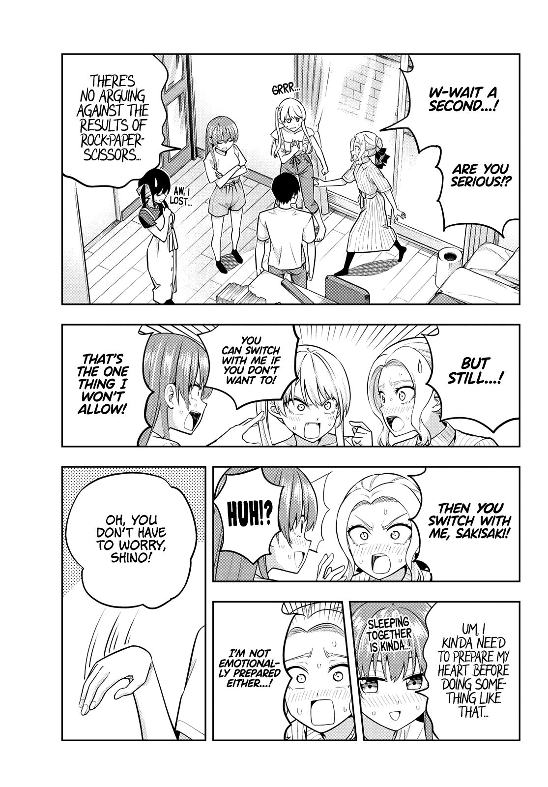 Kanojo mo Kanojo Chapter 64 page 4 - Chapter 64: A Night With Shino