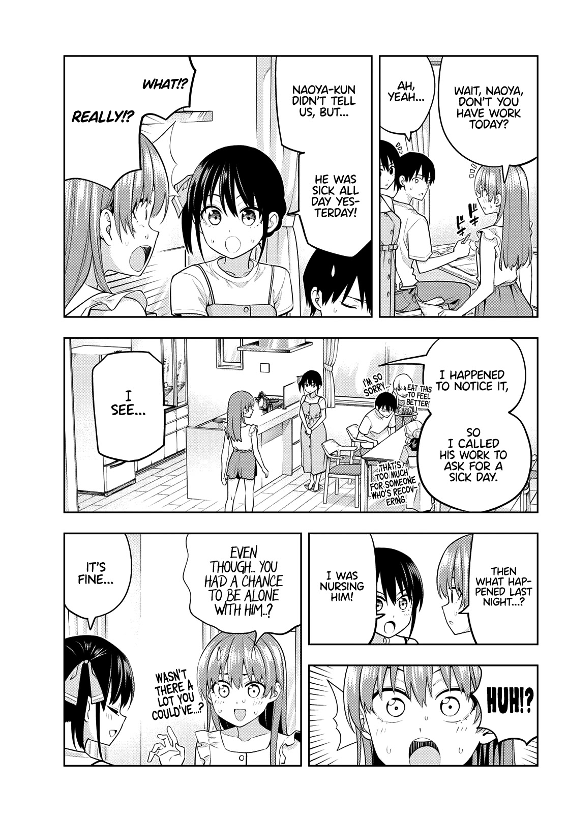 Kanojo mo Kanojo Chapter 67 page 4 - Chapter 67: A Night With Saki