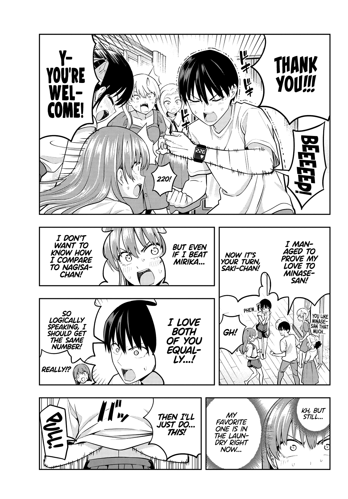 Kanojo mo Kanojo Chapter 68 page 10 - Chapter 68: Boob Battle