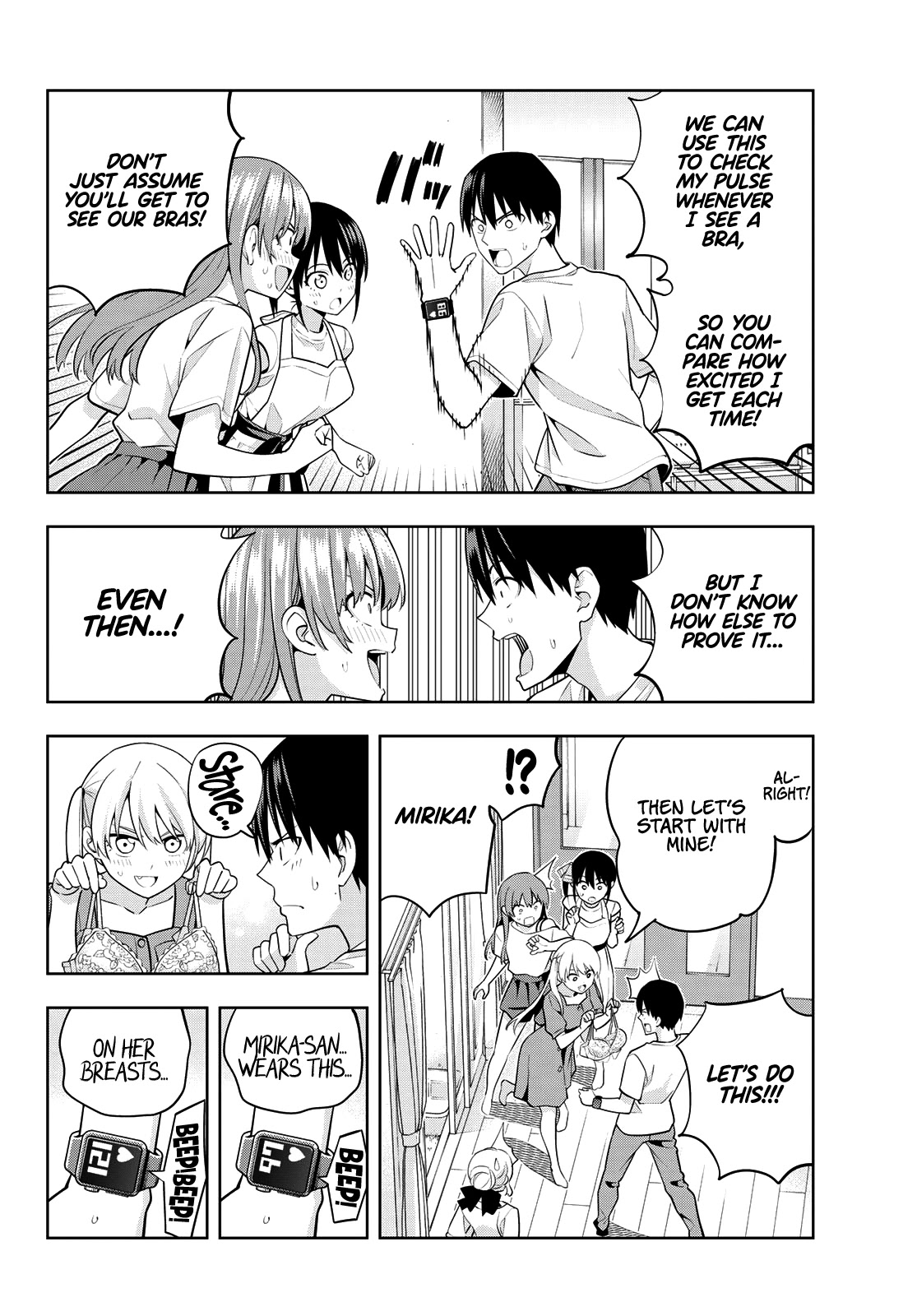 Kanojo mo Kanojo Chapter 68 page 7 - Chapter 68: Boob Battle
