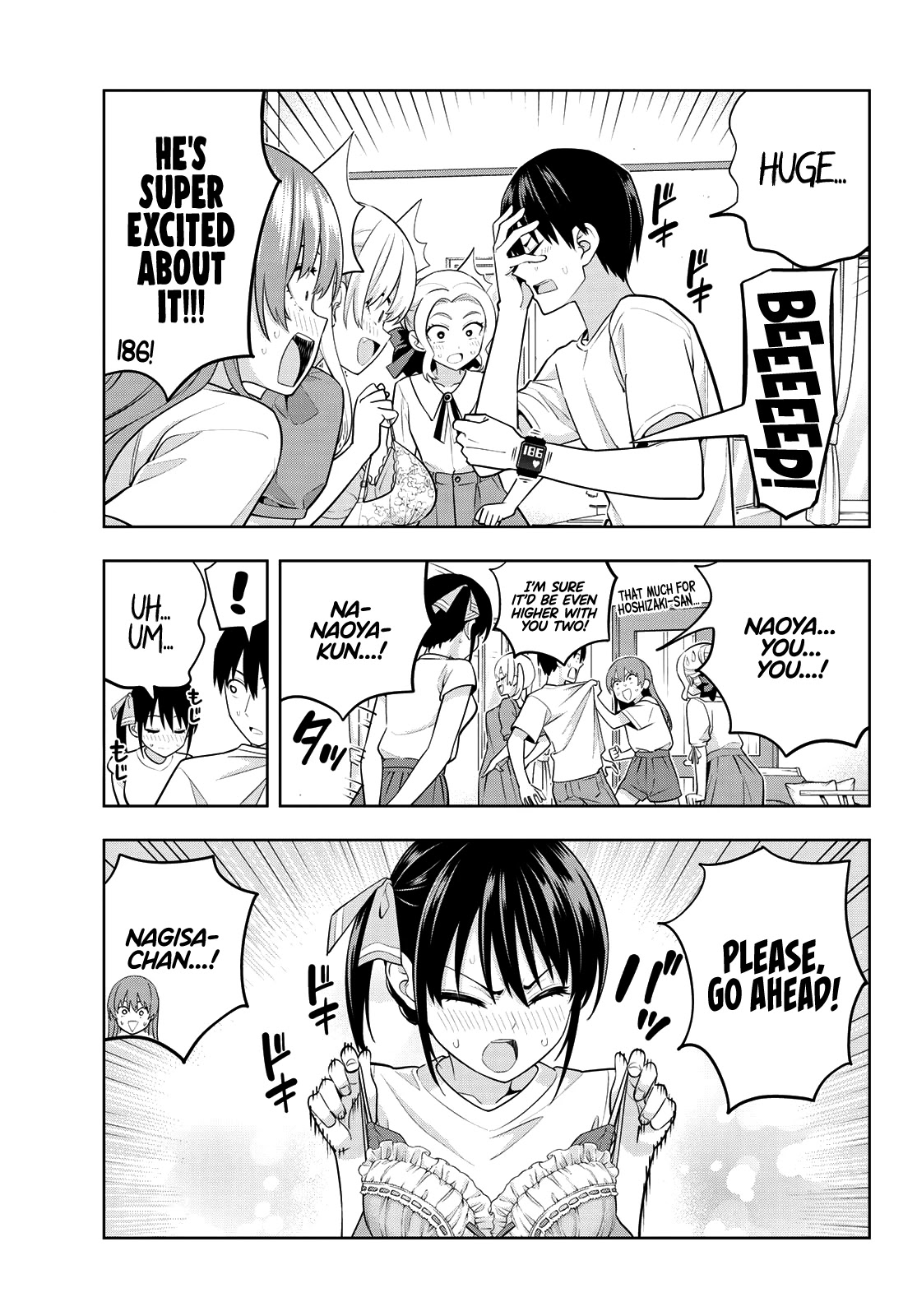 Kanojo mo Kanojo Chapter 68 page 8 - Chapter 68: Boob Battle