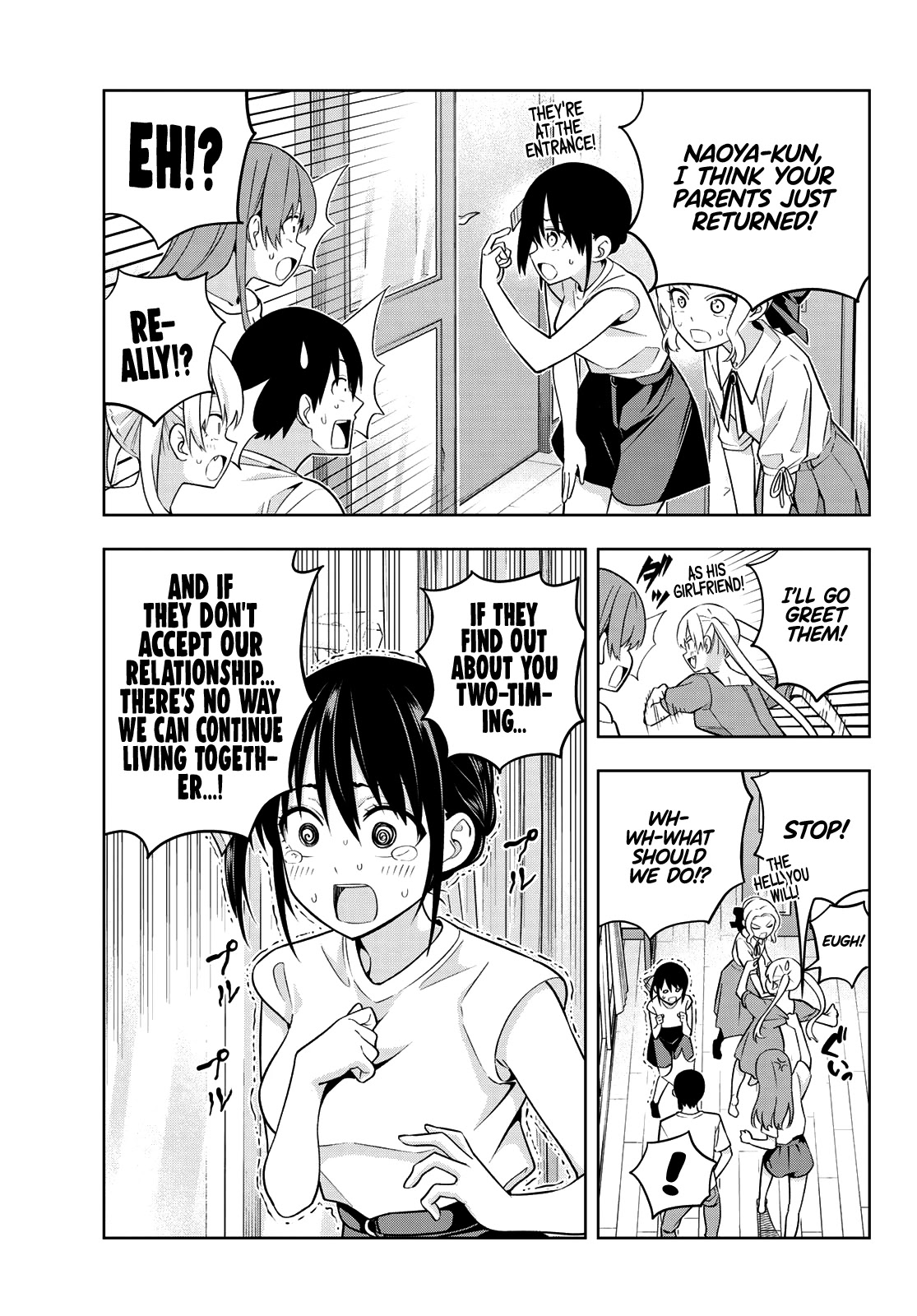 Kanojo mo Kanojo Chapter 69 page 4 - Chapter 69: The Parents Arrive