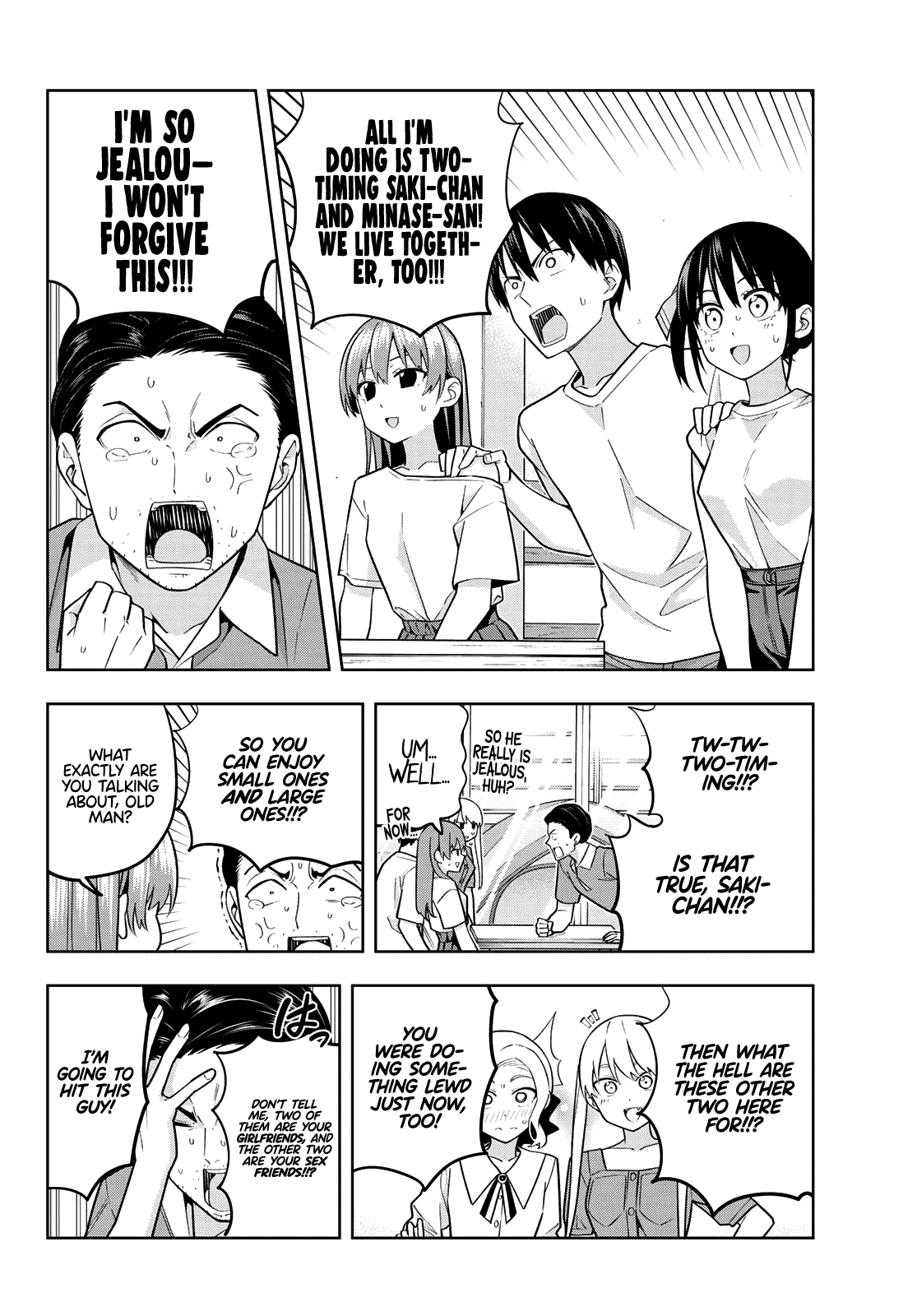 Kanojo mo Kanojo Chapter 69 page 9 - Chapter 69: The Parents Arrive