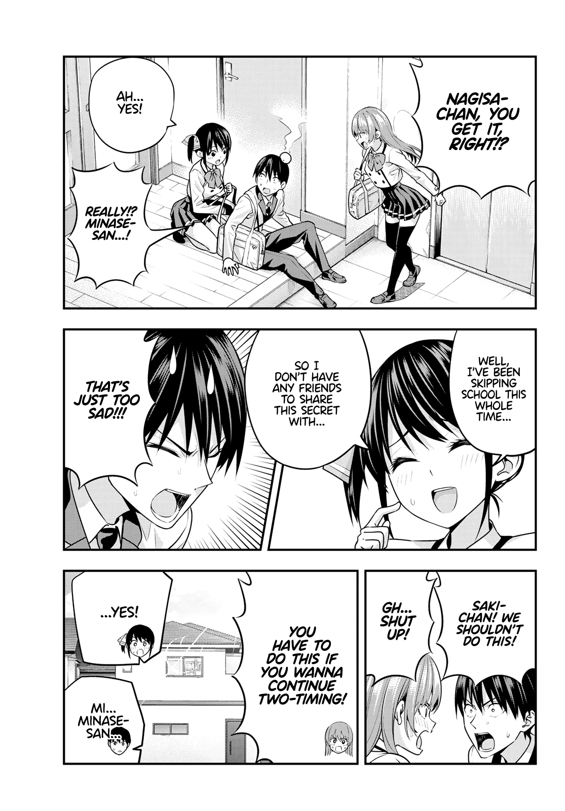 Kanojo mo Kanojo Chapter 7 page 5 - Chapter 7: I Don’t Want People Finding Out
