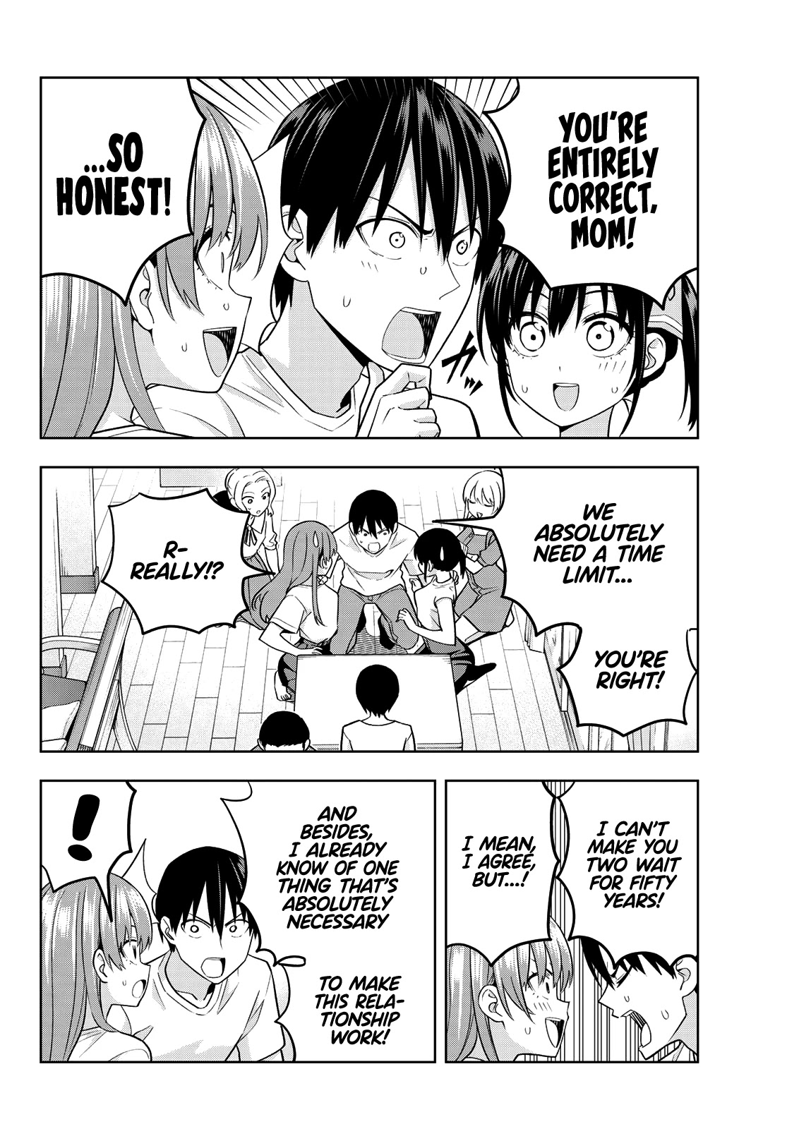 Kanojo mo Kanojo Chapter 70 page 7 - Chapter 70: The Parents Arrive (2)