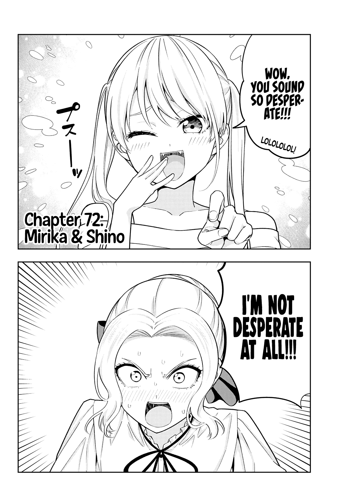 Kanojo mo Kanojo Chapter 72 page 3 - Chapter 72: Mirika & Shino