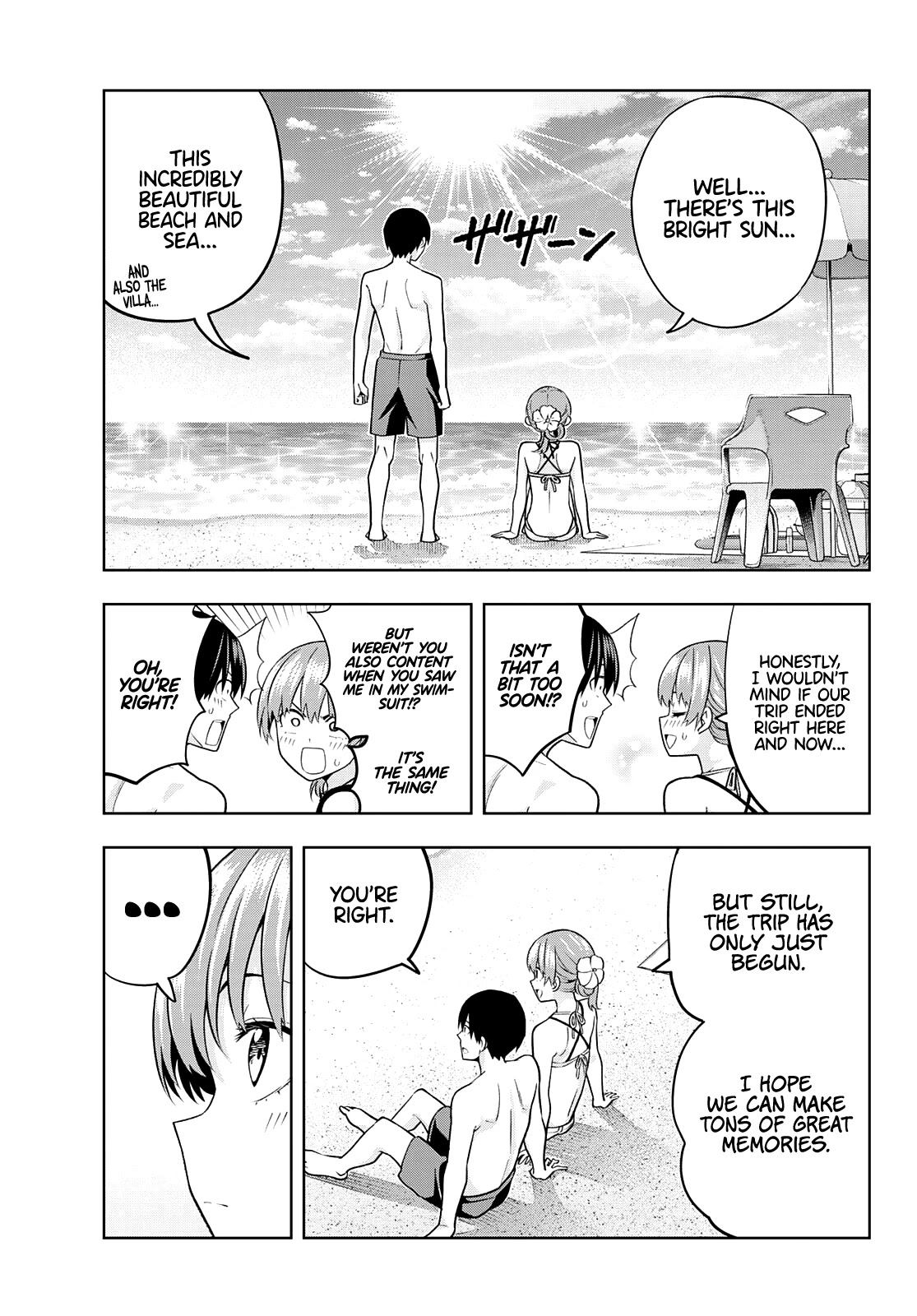 Kanojo mo Kanojo Chapter 75 page 13 - Chapter 75: Girlfriend and Vacation (2)