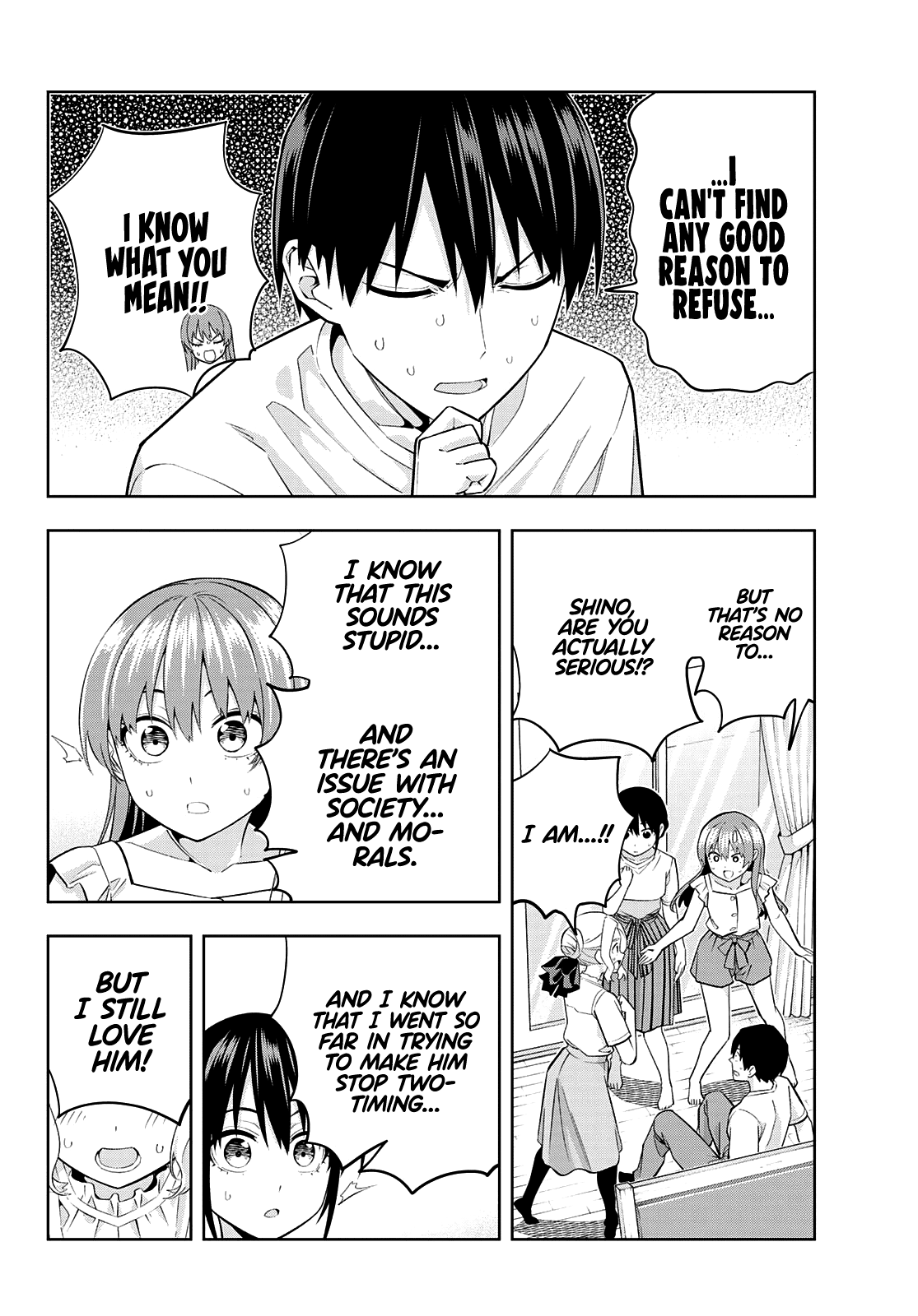 Kanojo mo Kanojo Chapter 90 page 10 - Chapter 90: Her Determination, and Also...