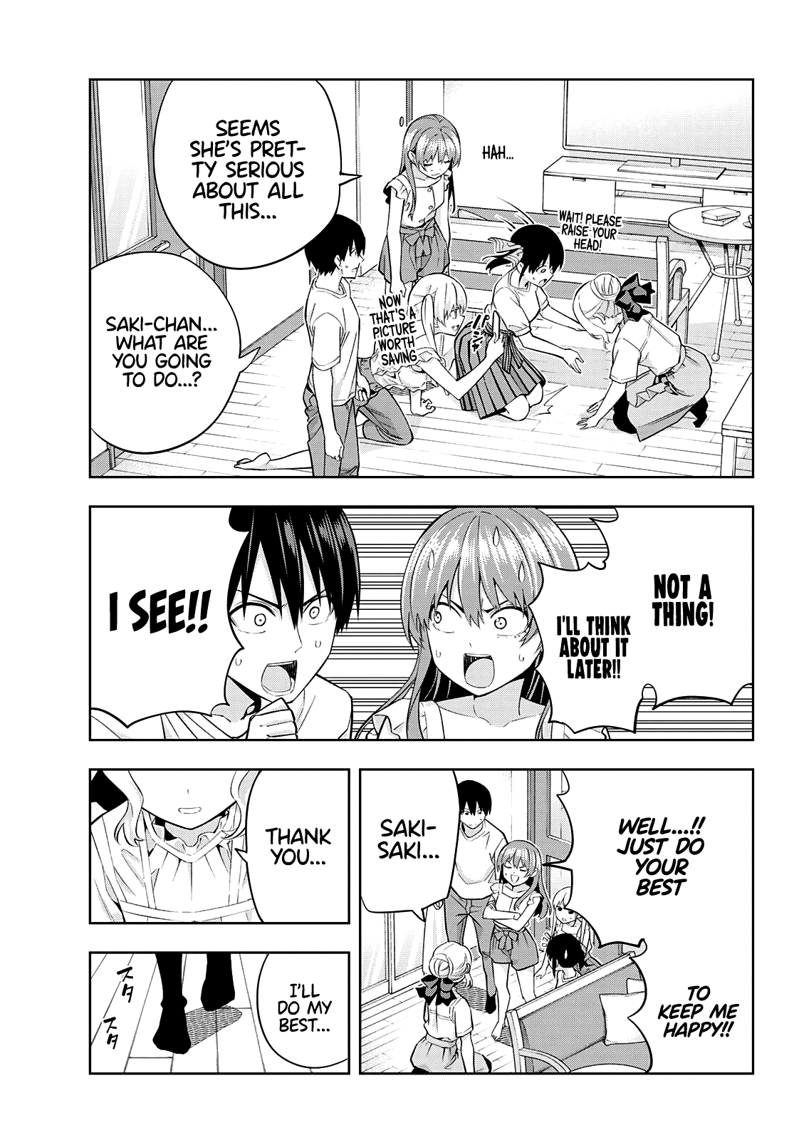 Kanojo mo Kanojo Chapter 90 page 13 - Chapter 90: Her Determination, and Also...