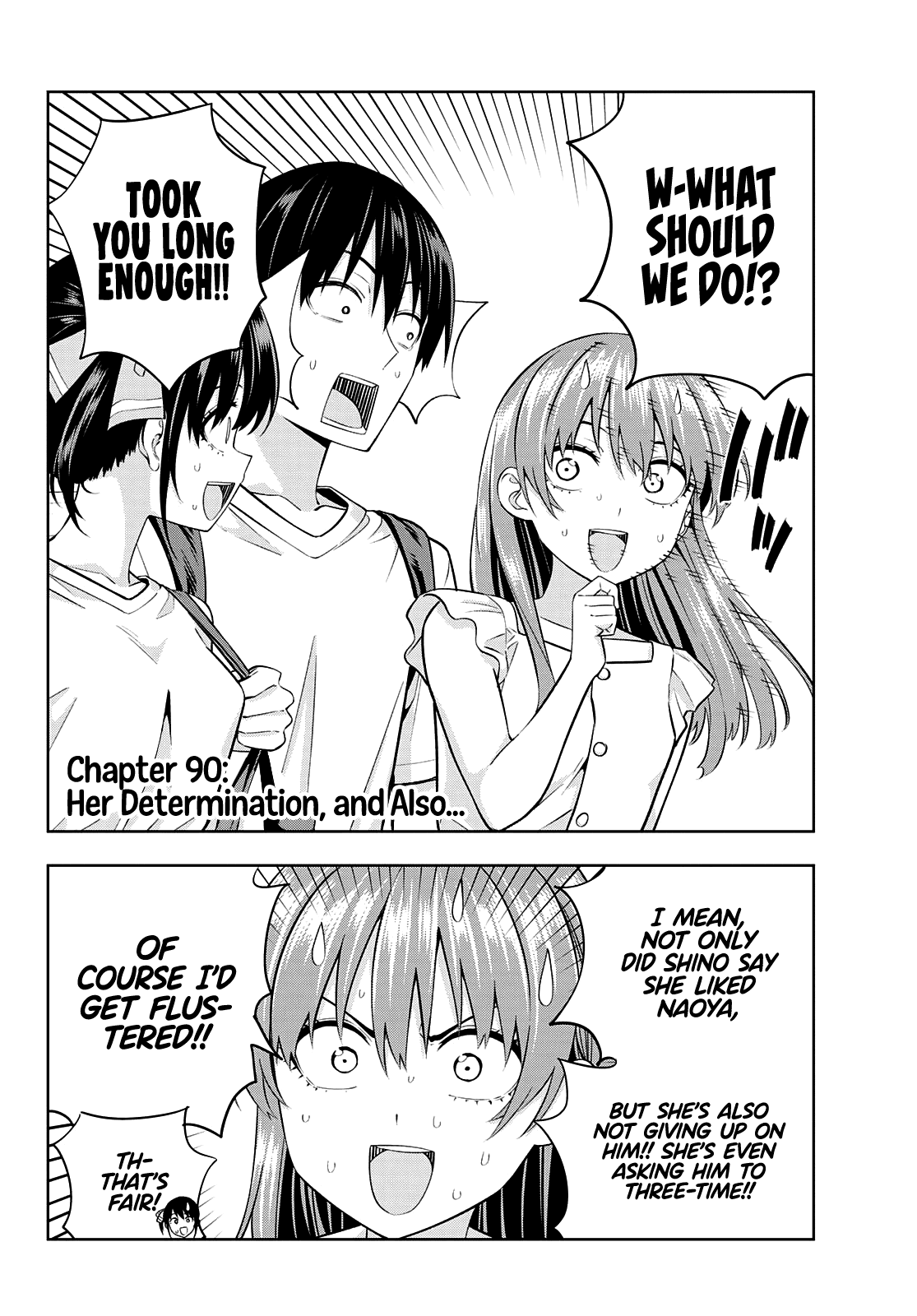 Kanojo mo Kanojo Chapter 90 page 2 - Chapter 90: Her Determination, and Also...