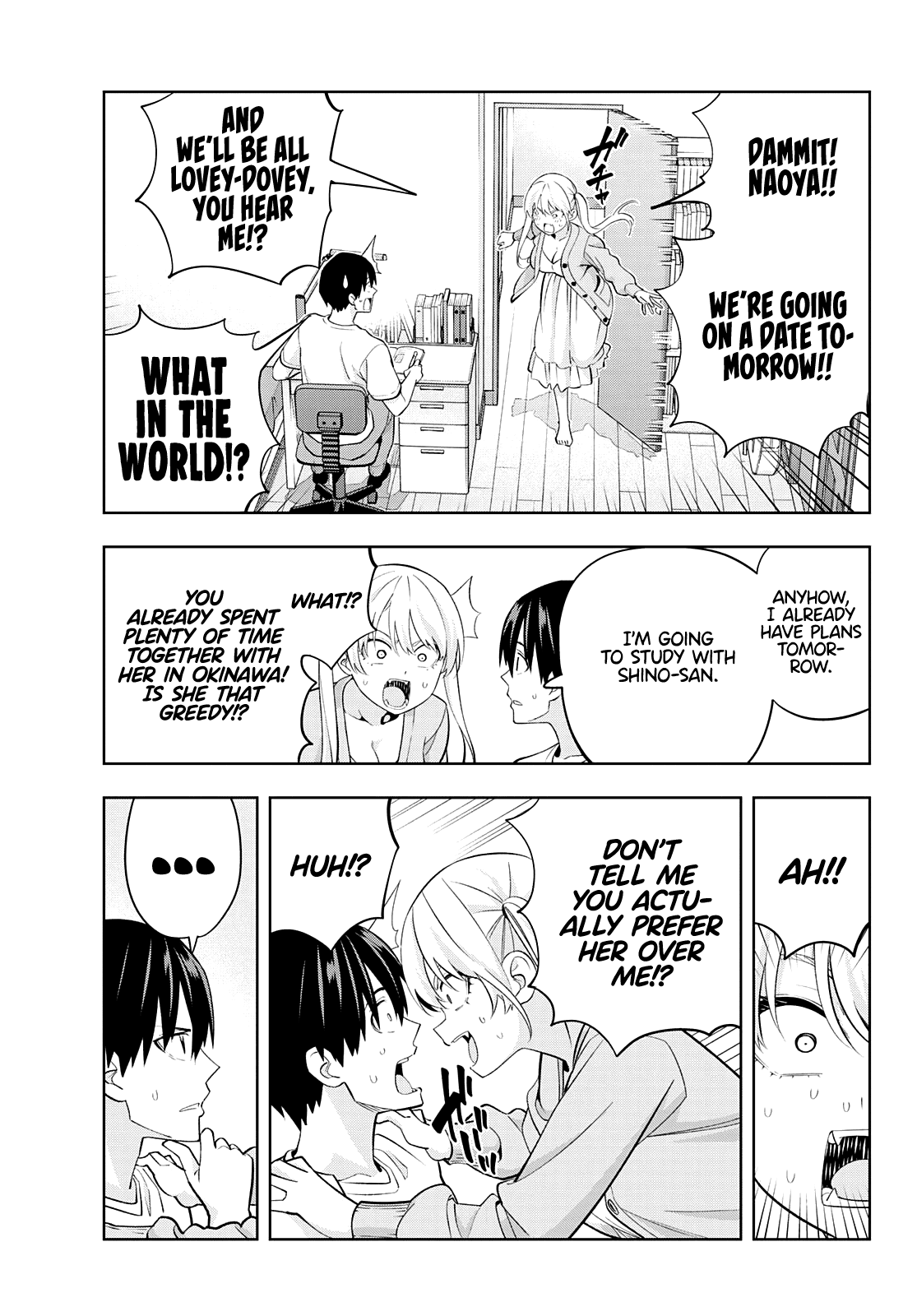 Kanojo mo Kanojo Chapter 92 page 4 - Chapter 92: Not an Ounce of Progress Was Made