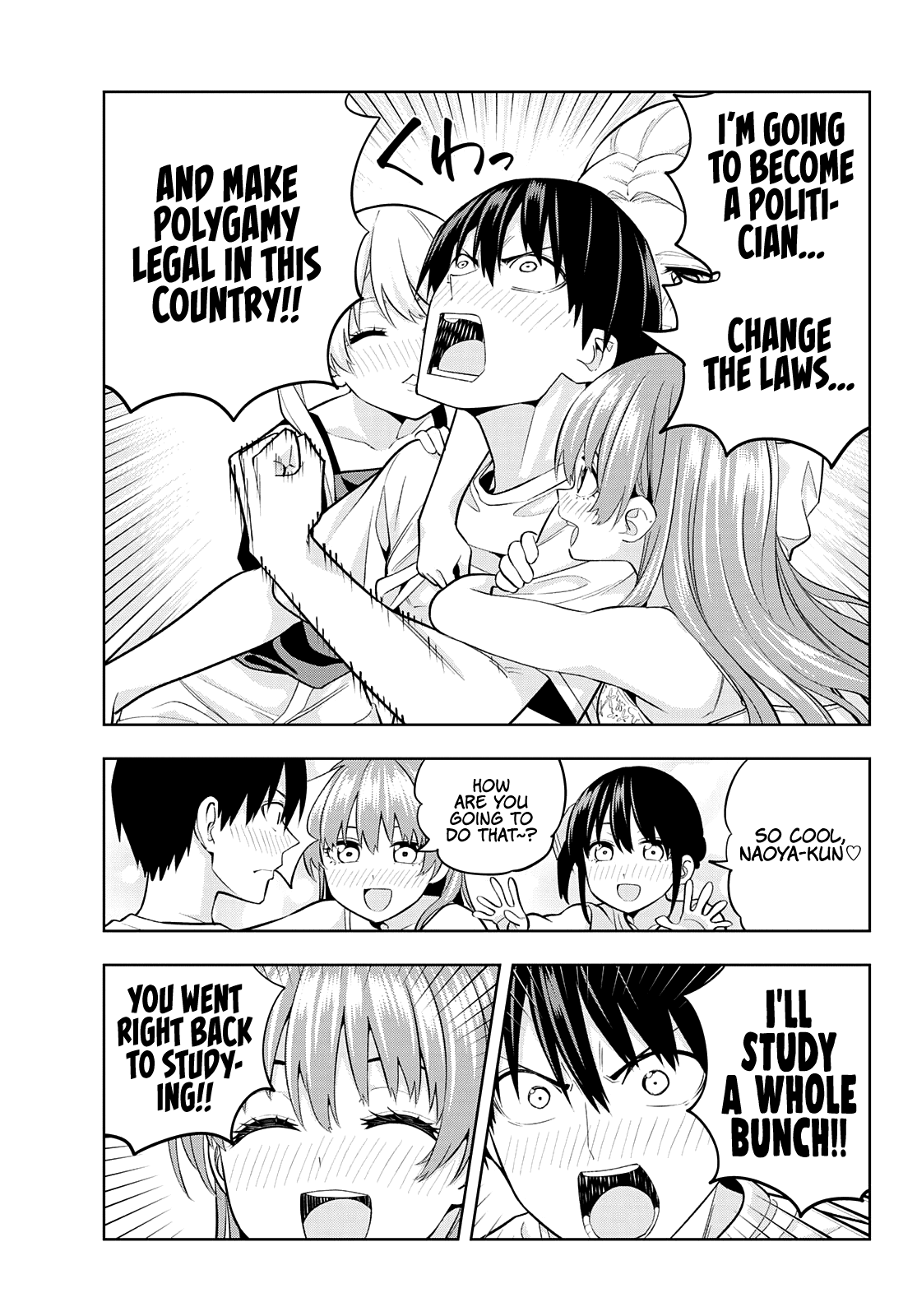 Kanojo mo Kanojo Chapter 93 page 13 - Chapter 93: Alcohol Is for 20 and Over