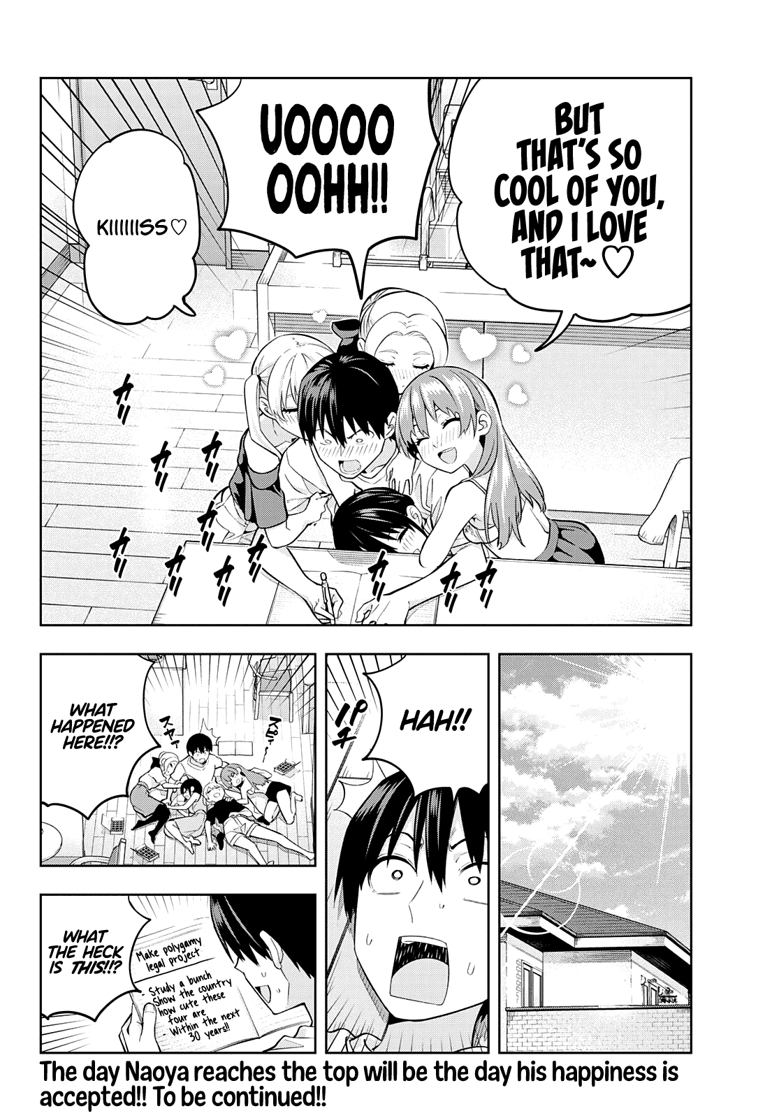 Kanojo mo Kanojo Chapter 93 page 14 - Chapter 93: Alcohol Is for 20 and Over