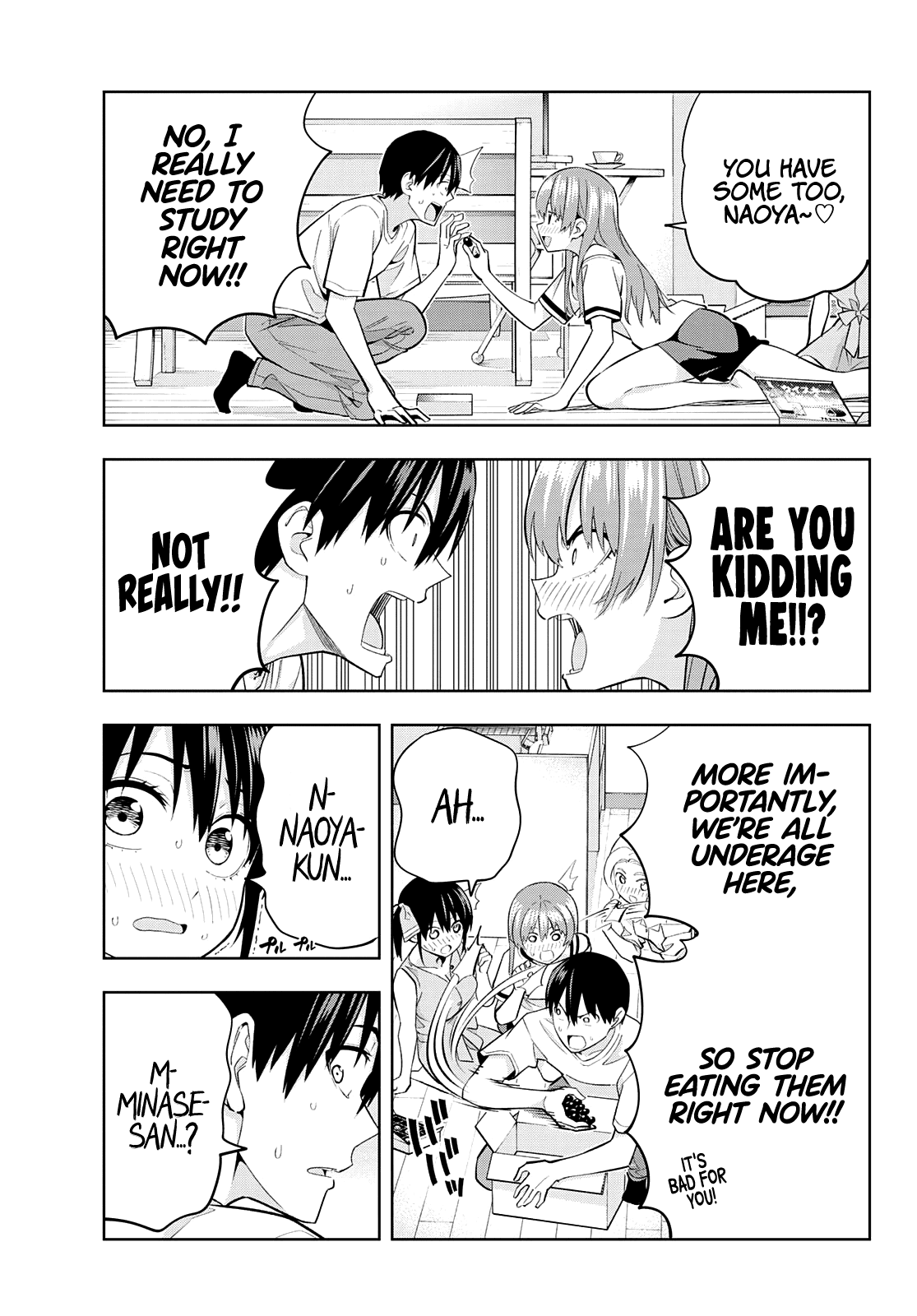 Kanojo mo Kanojo Chapter 93 page 5 - Chapter 93: Alcohol Is for 20 and Over