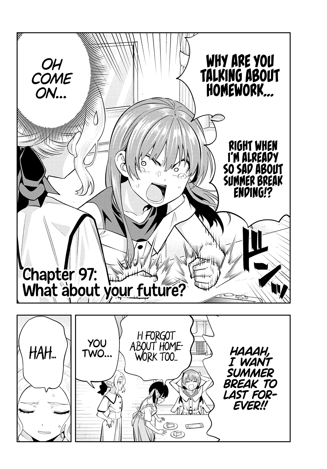 Kanojo mo Kanojo Chapter 97 page 2 - Chapter 97: What about your future?