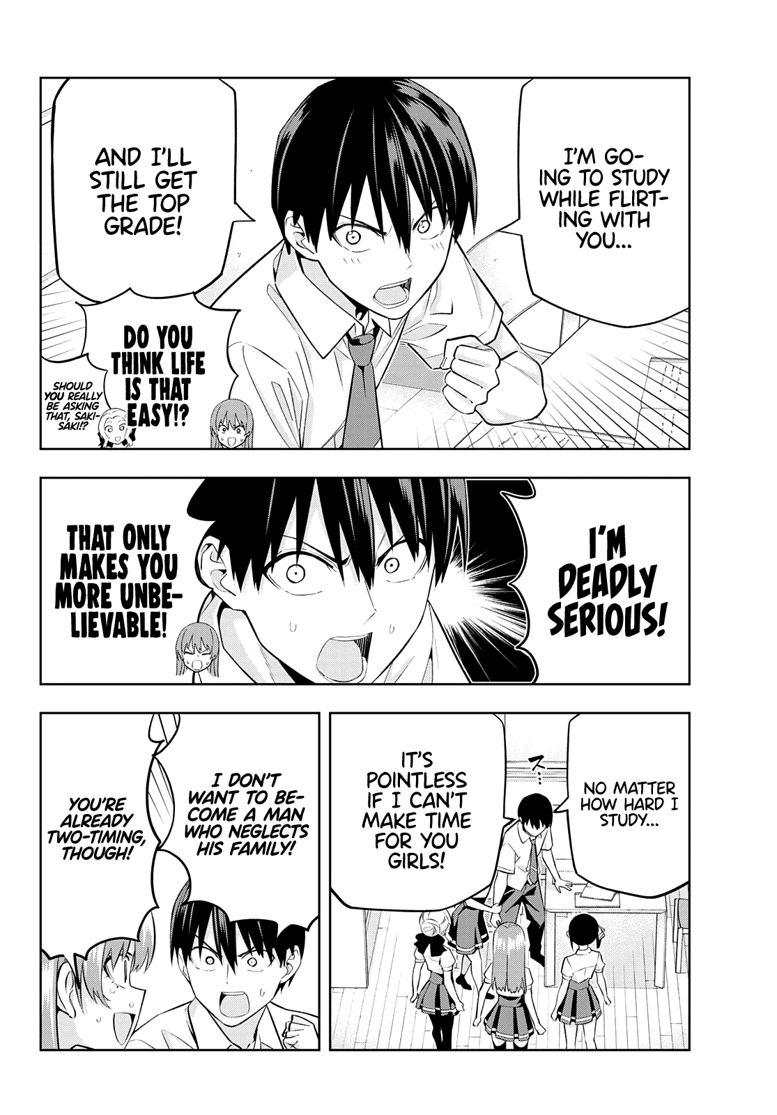Kanojo mo Kanojo Chapter 99 page 11 - Chapter 99: Overcome the tests!